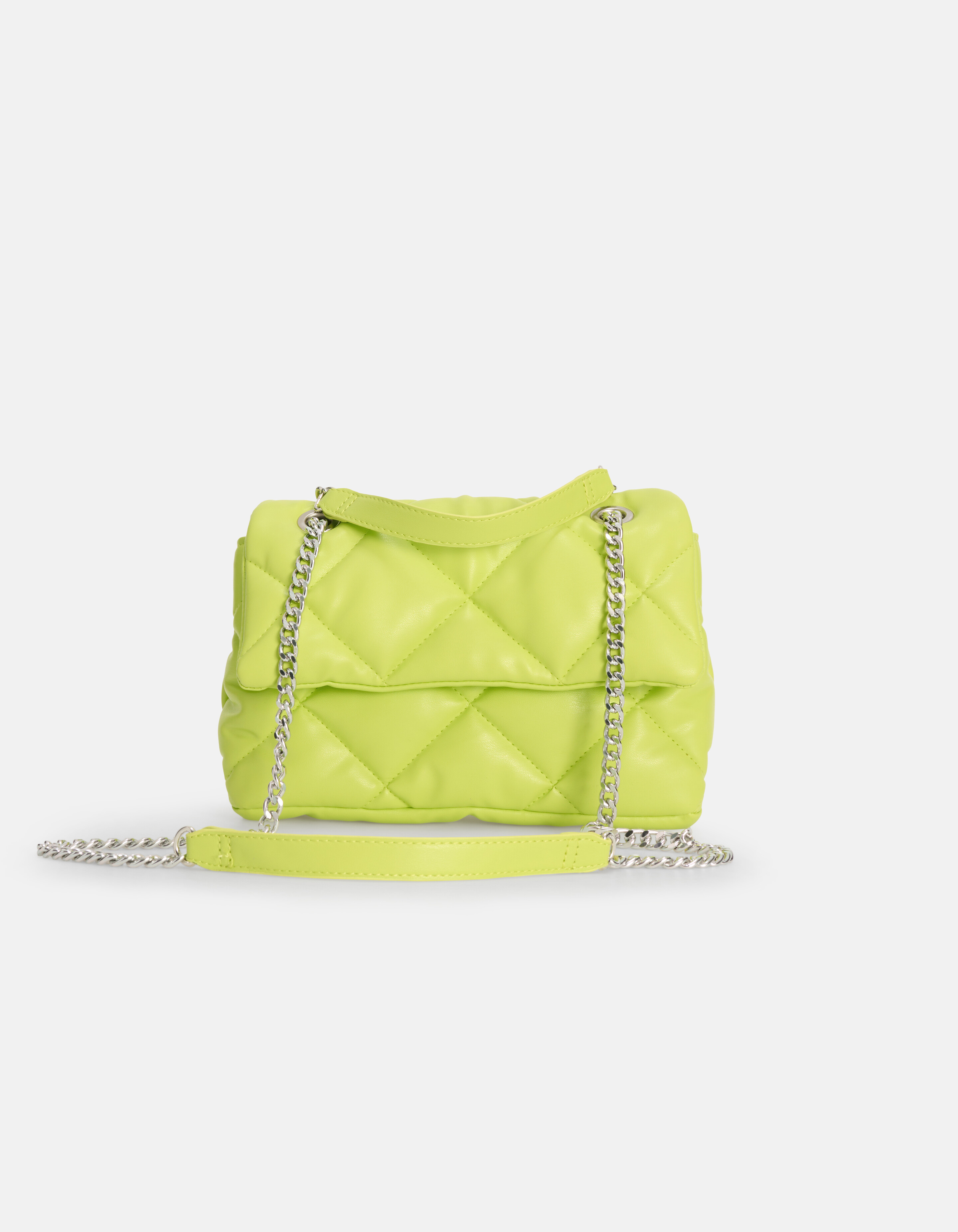 Gepolsterte Tasche Hellgrün SHOEBY ACCESSOIRES