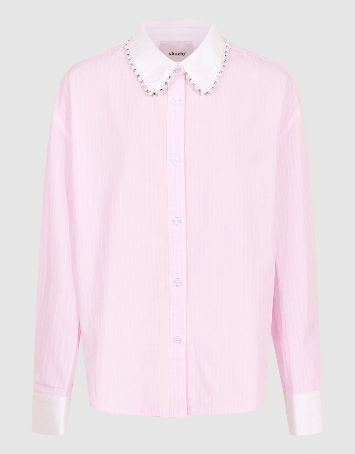 Bluse Mit Nadelstreifen Rosa SHOEBY GIRLS