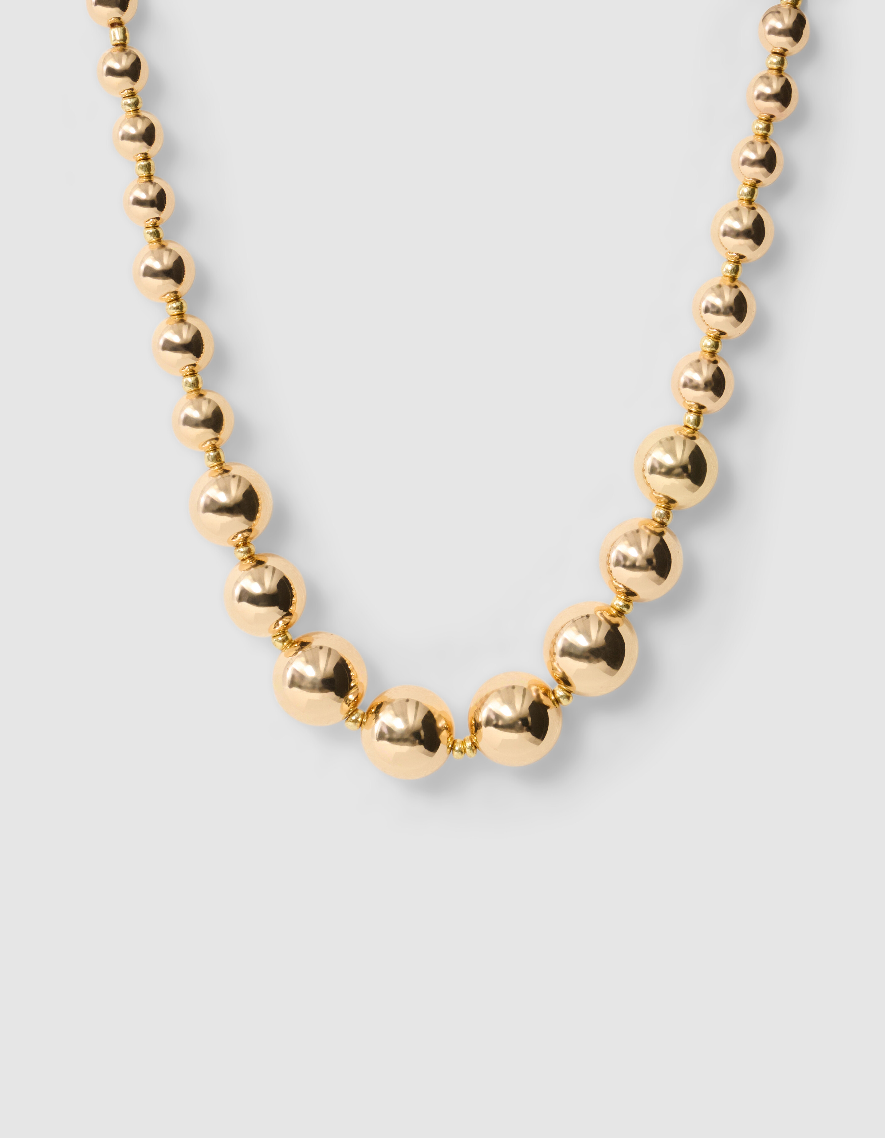 Perlenkette Gold SHOEBY ACCESSOIRES