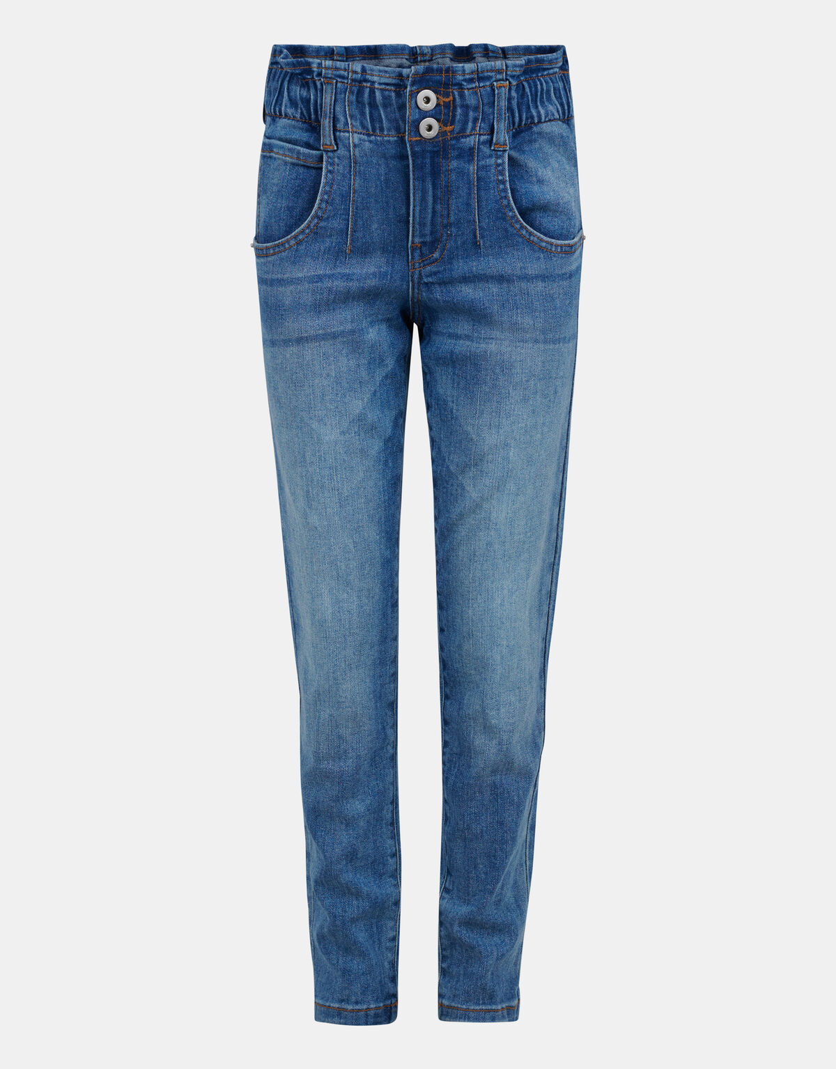 Paperbag Jeans Blau JILL&MITCH