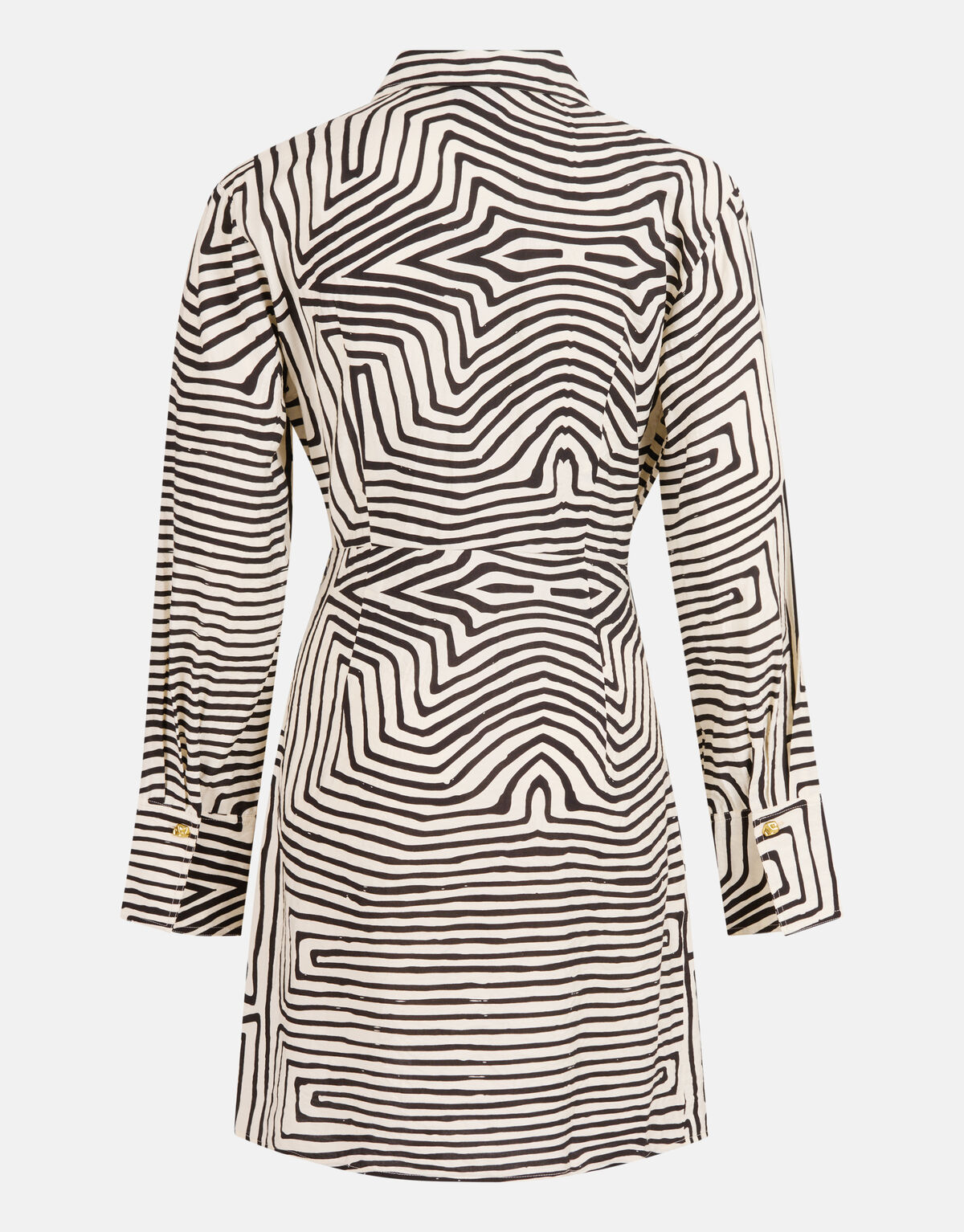 Twisted Buckle Jurk Gebroken Wit SHOEBY WOMEN