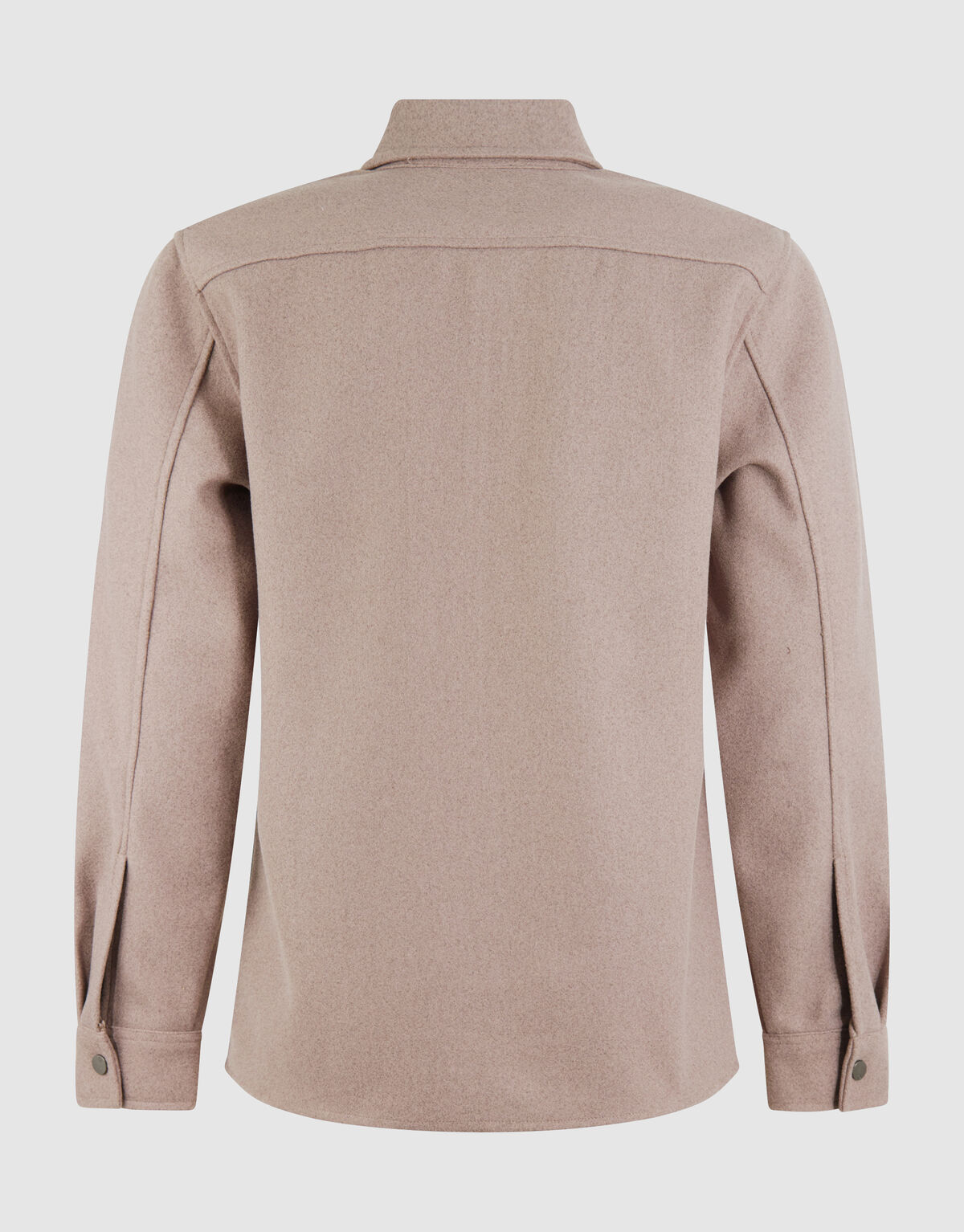 Soft Zip Overshirt Hellbraun SHOEBY MEN