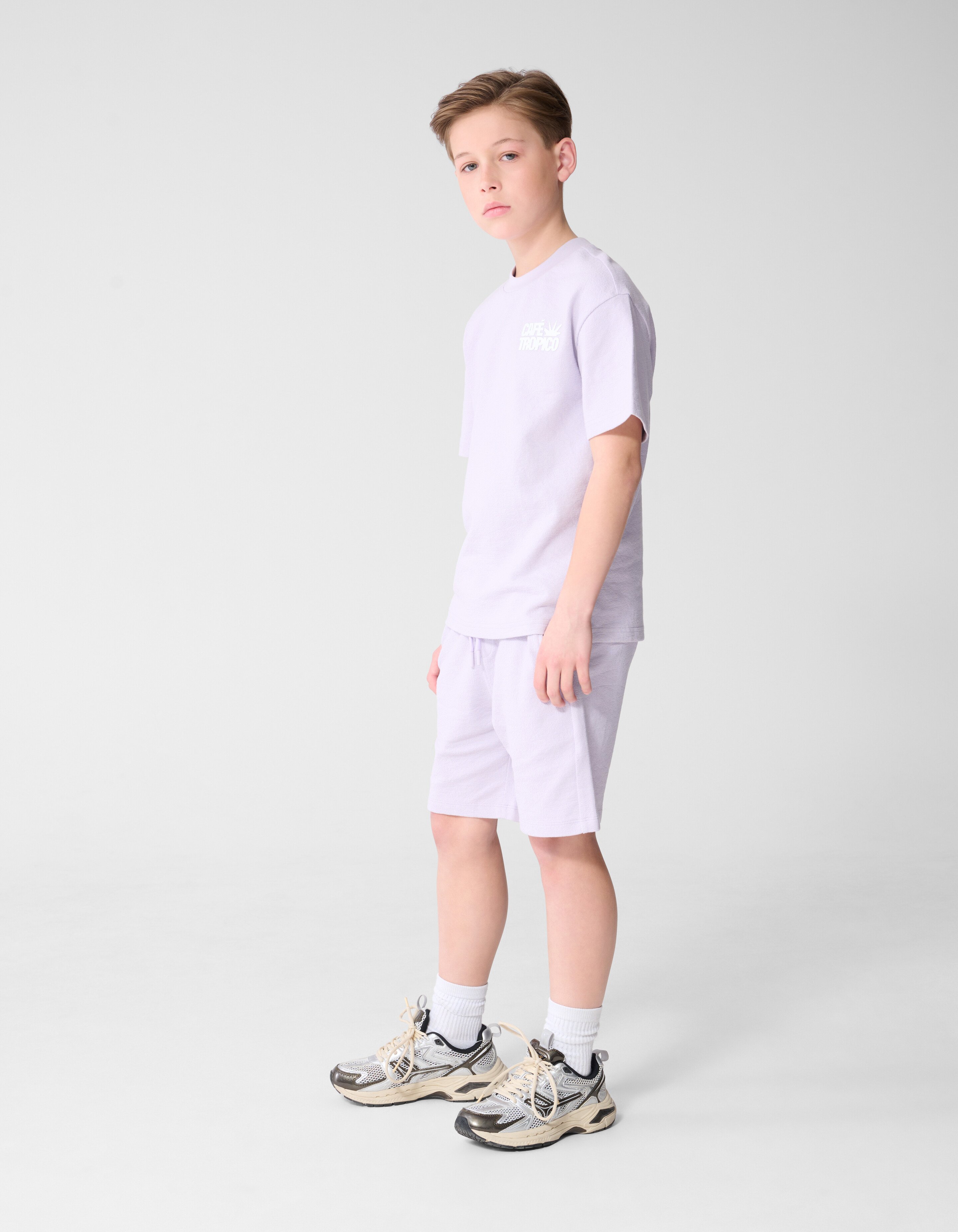 Text Kurz Hellviolett SHOEBY BOYS