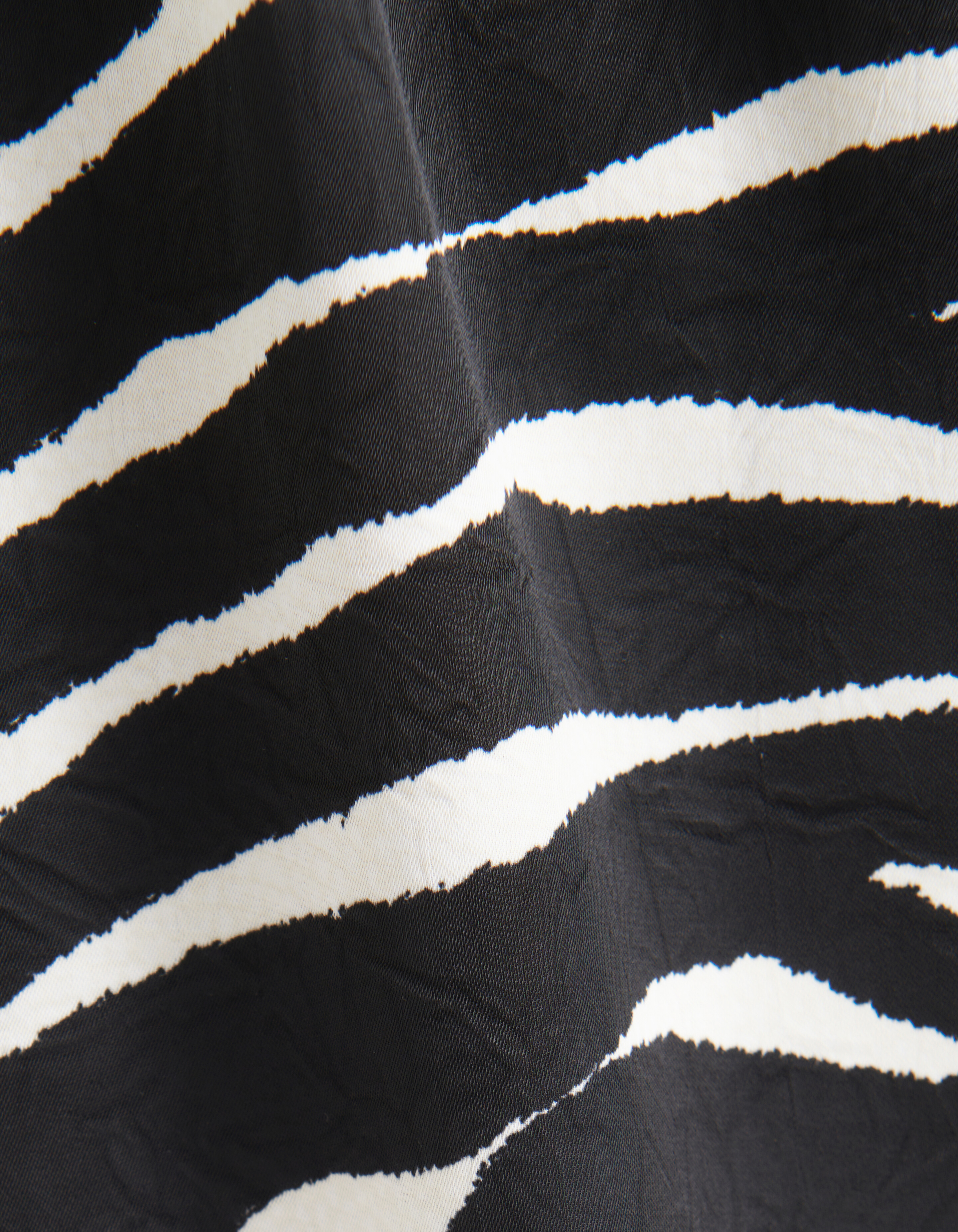 Zebra Print Maxikleid Schwarz/Weiß SHOEBY WOMEN