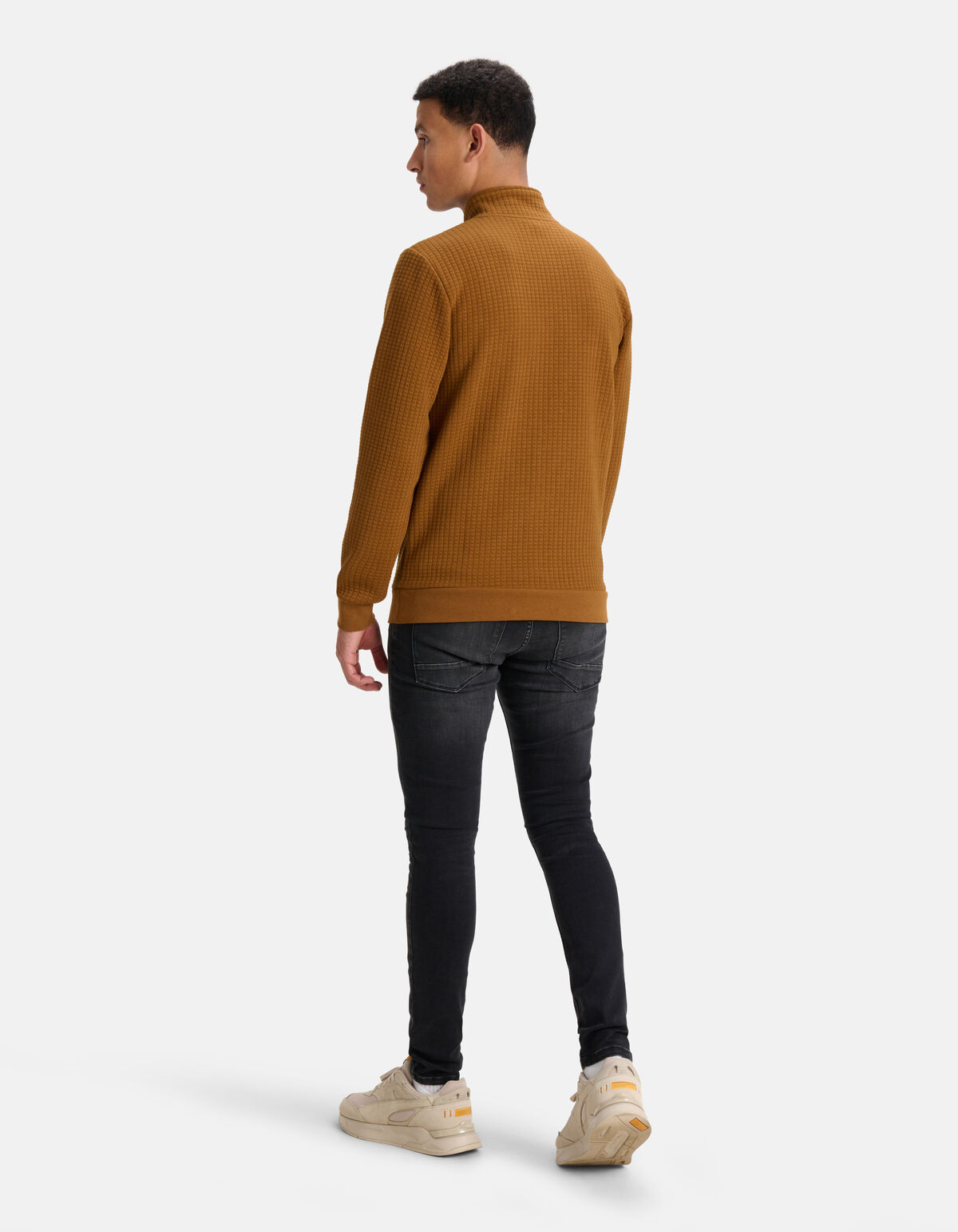 Gesteppte Pullover Braun SHOEBY MEN