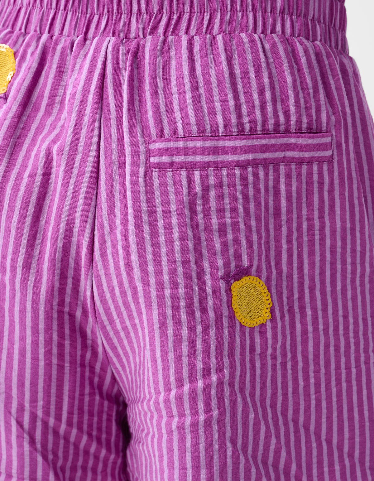 Zitrone Nadelstreifen Kurz Lila SHOEBY GIRLS