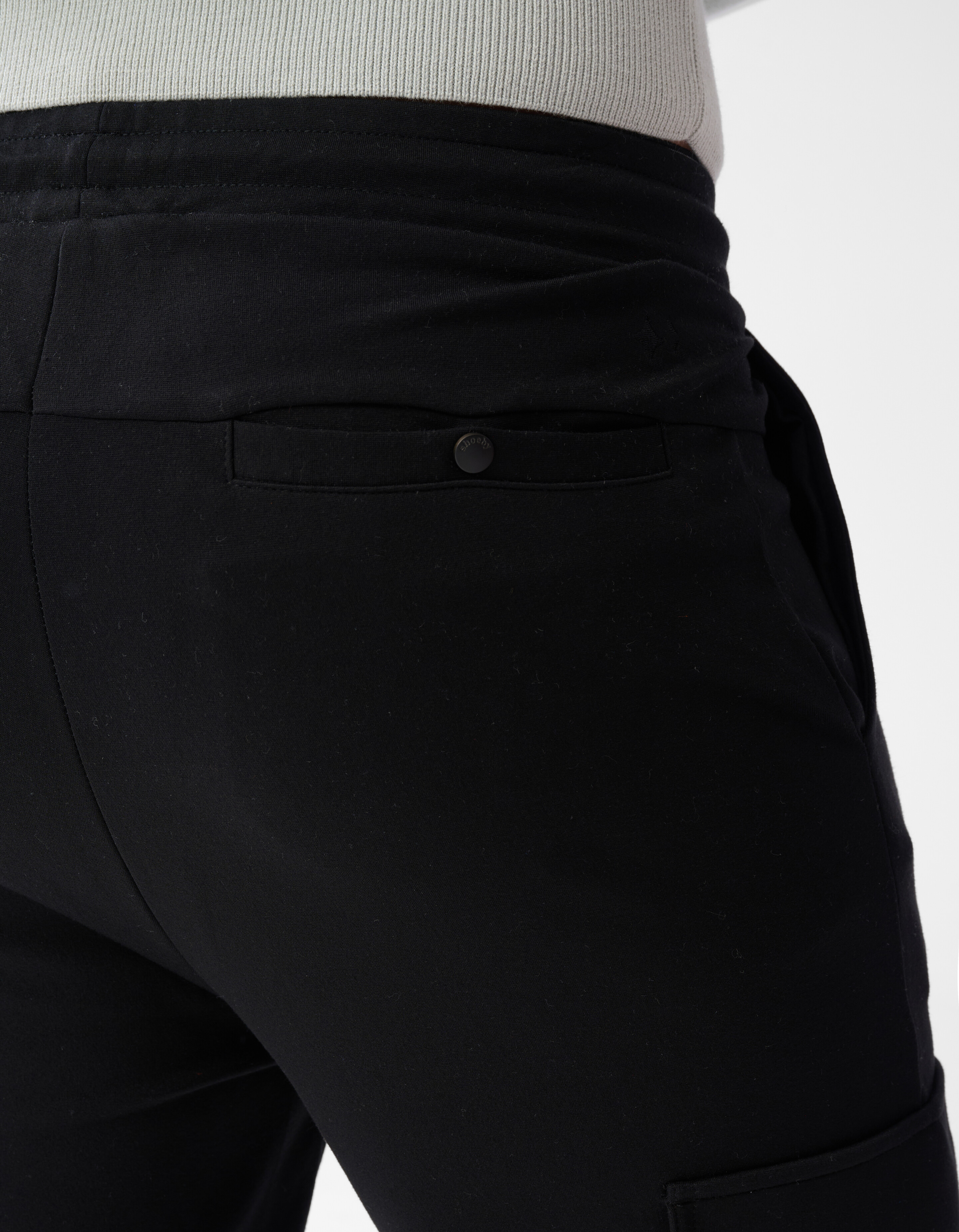 Tricot Cargo Broek Zwart SHOEBY MEN