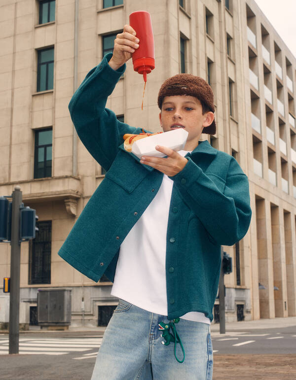 Moderne Jacke Blau SHOEBY BOYS
