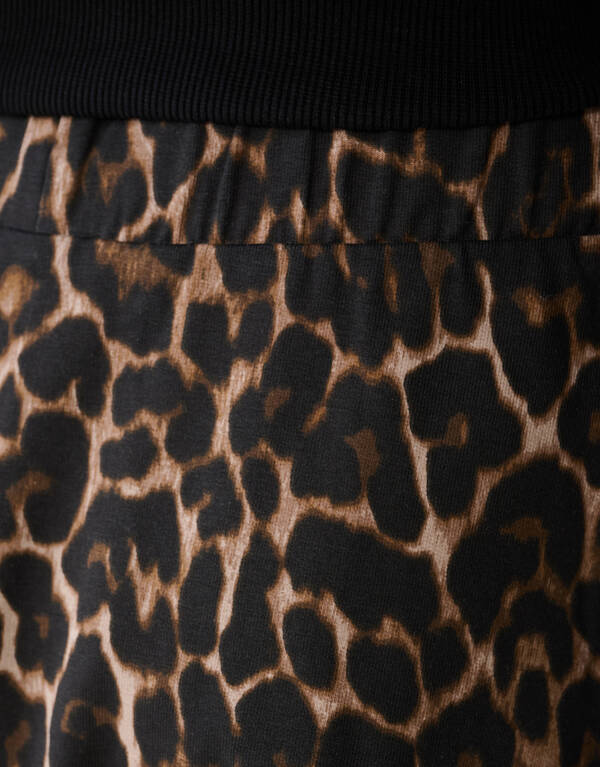 Leoparden-Minirock Braun SHOEBY GIRLS