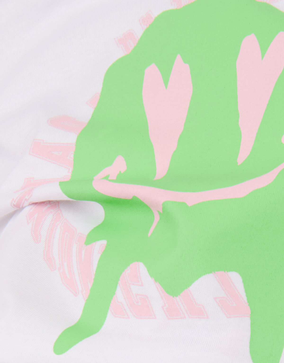 Lose sitzendes T-shirt Weiß SHOEBY GIRLS