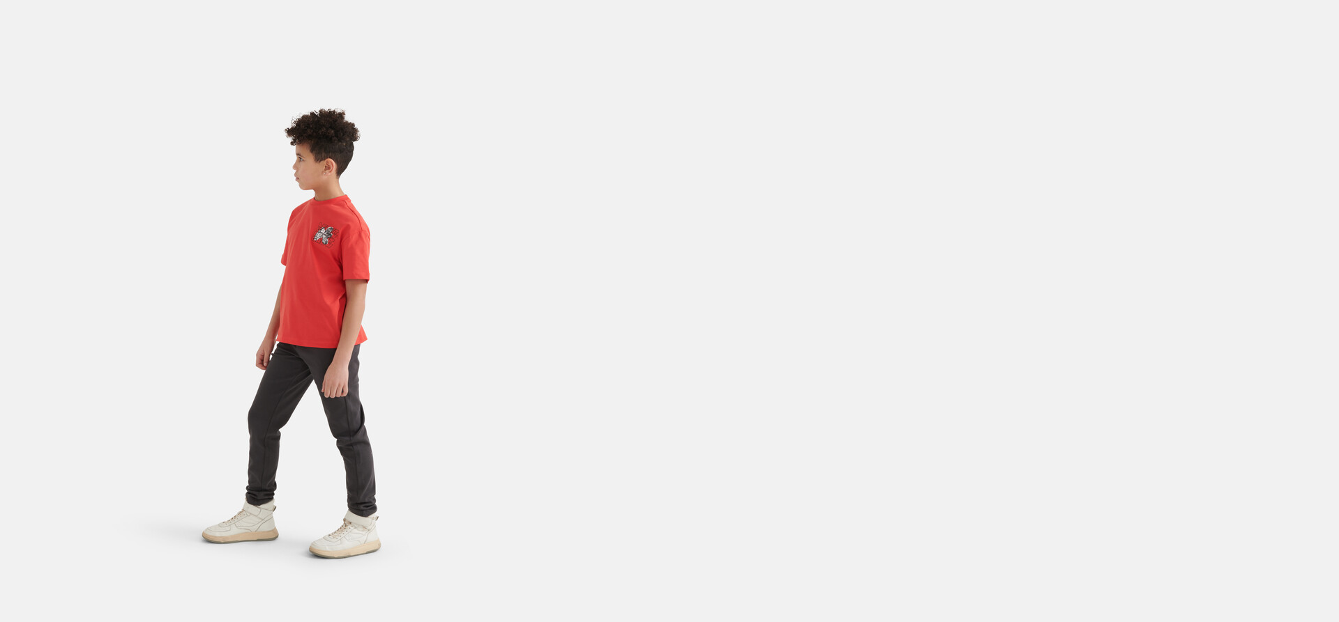 Kunstwerk T-shirt Rot SHOEBY BOYS