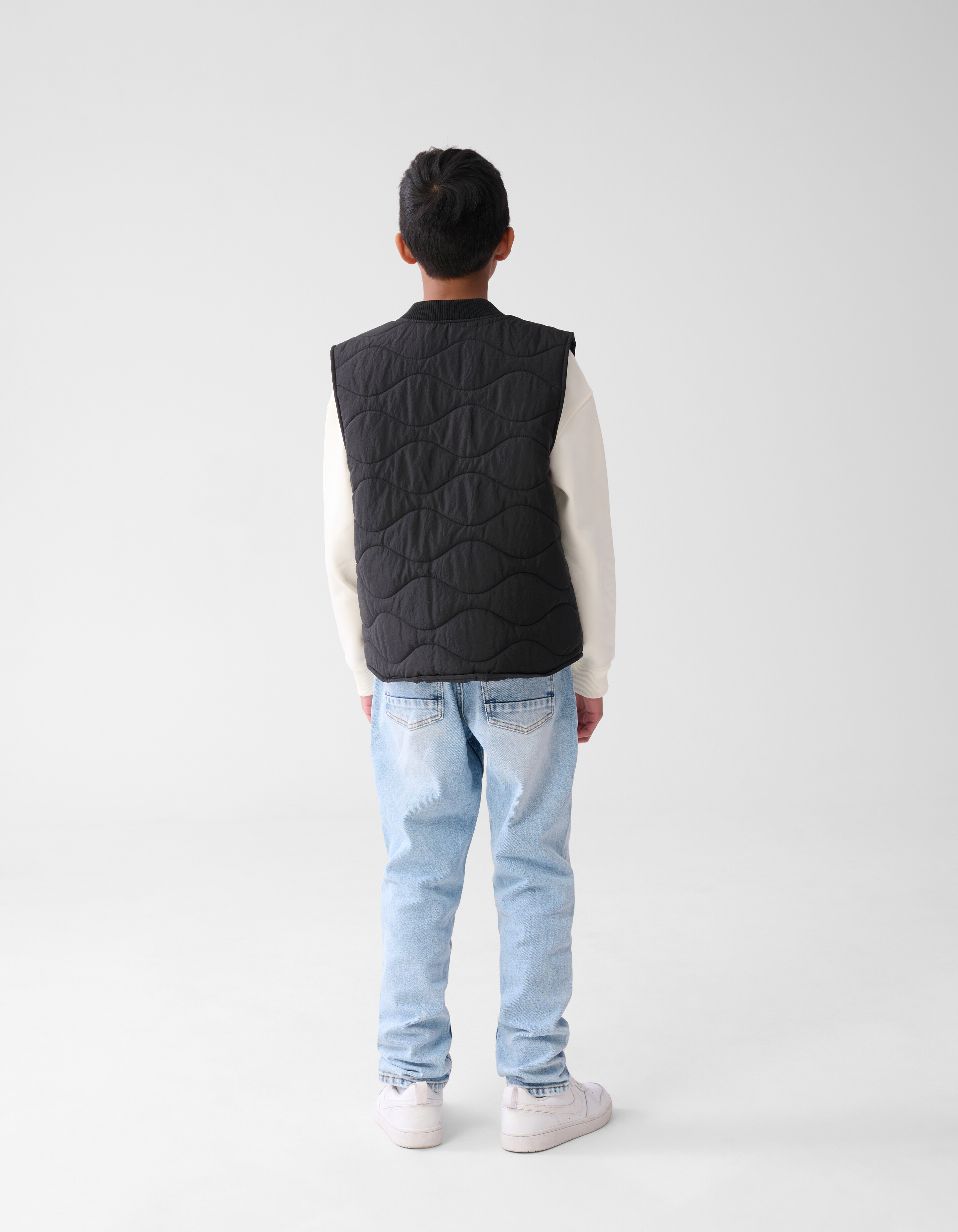 Structure Bodywarmer Schwarz SHOEBY BOYS