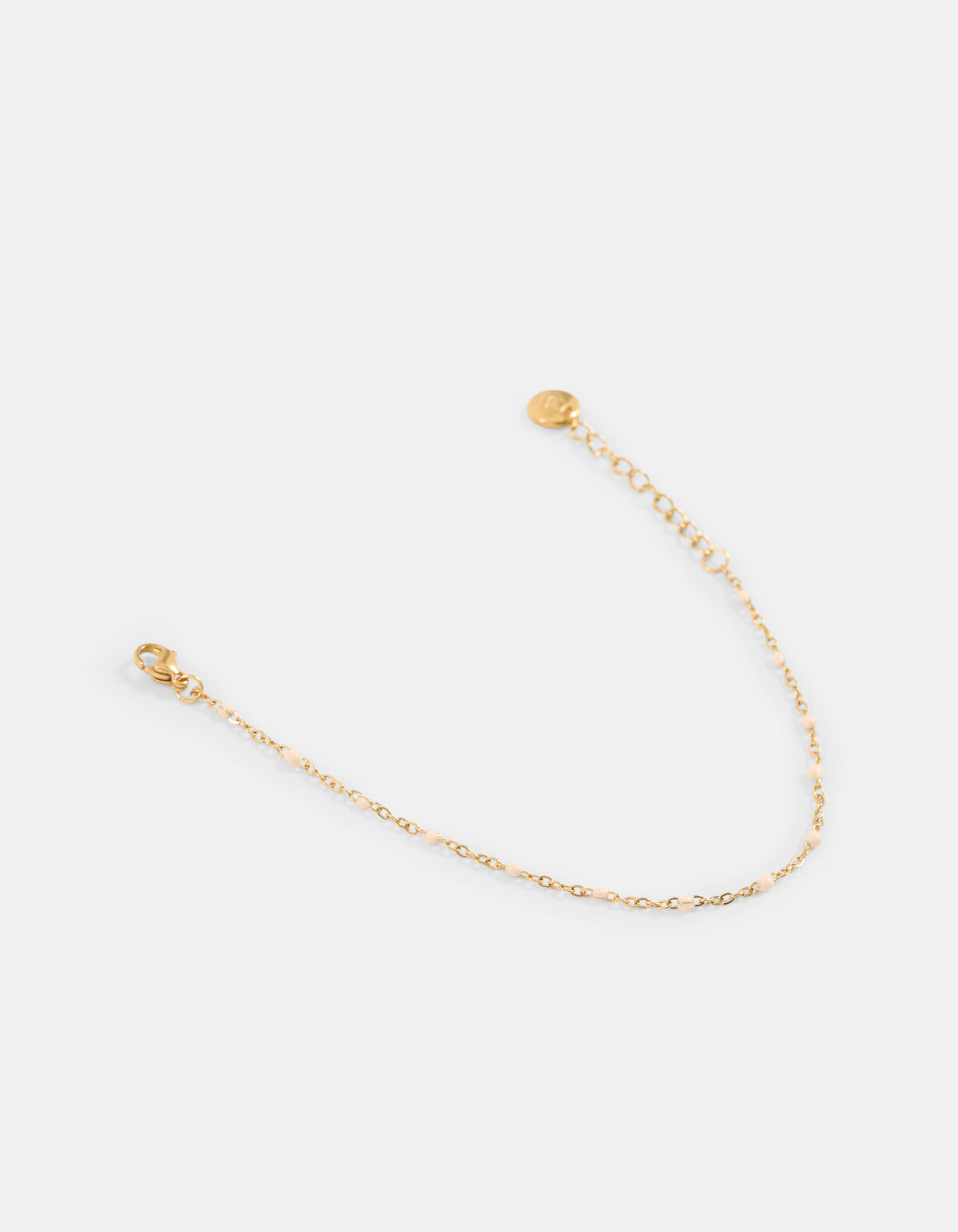 Schmales Armband Beige SHOEBY ACCESSOIRES