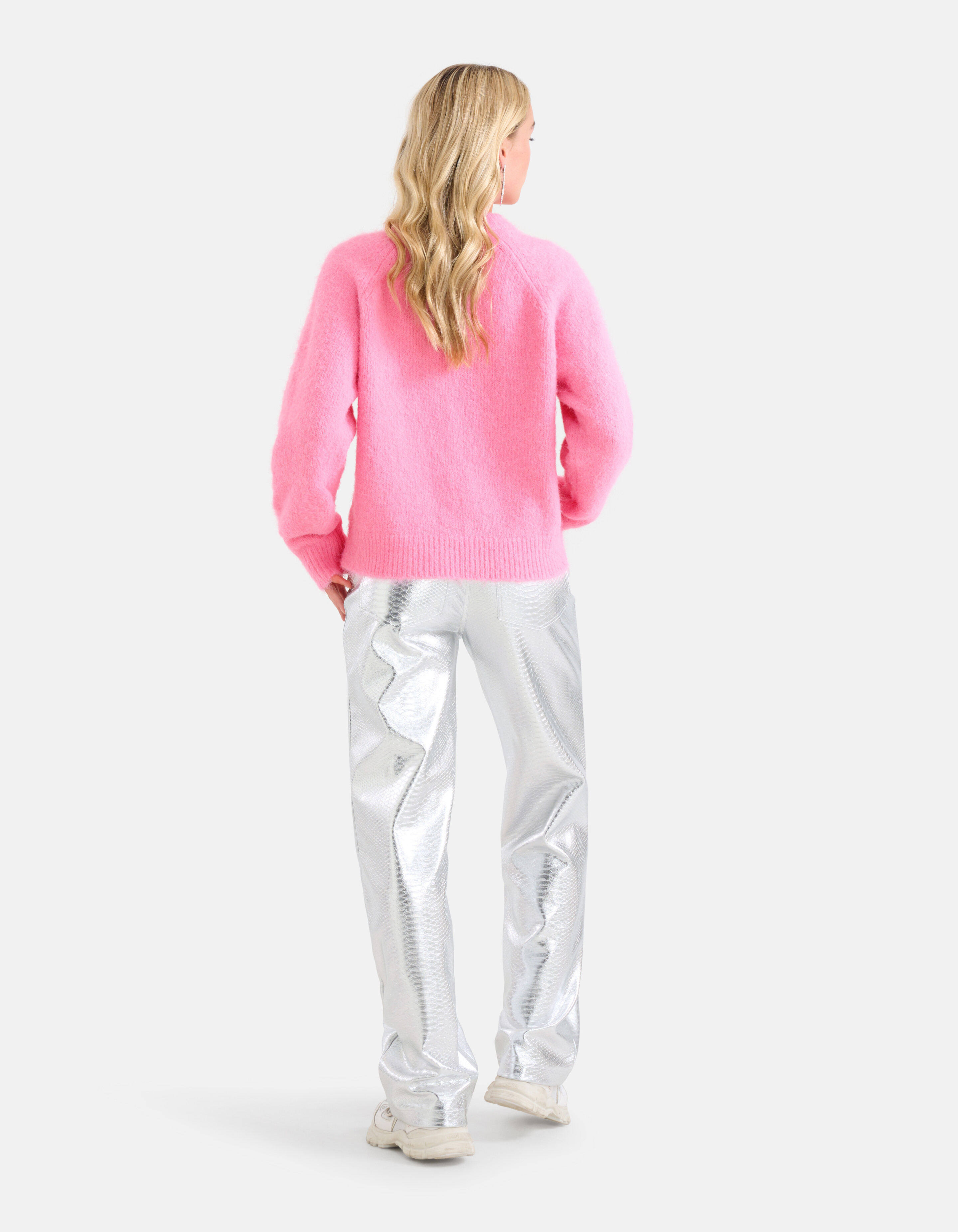 Hose mit Schlangenmuster Silver By Monica SHOEBY WOMEN