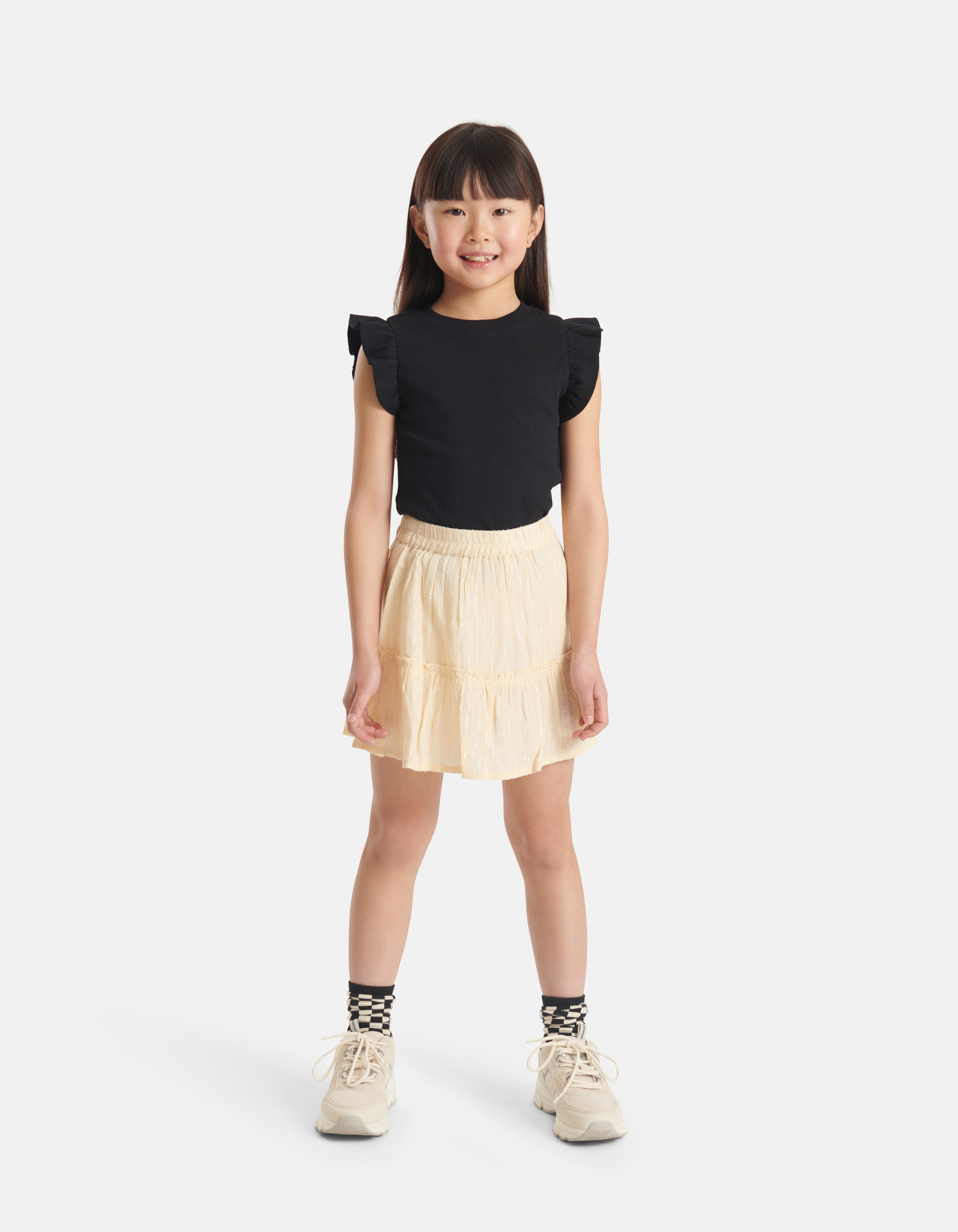 Lurex-Rock Off White SHOEBY GIRLS