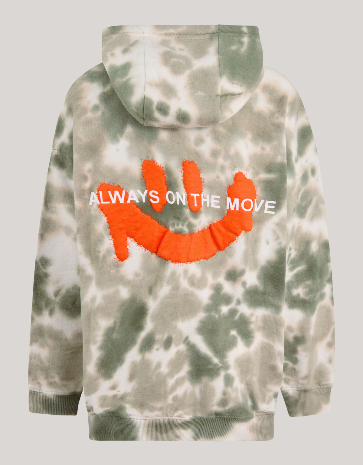 Tie Dye Hoodie Gr&uuml;n SHOEBY BOYS