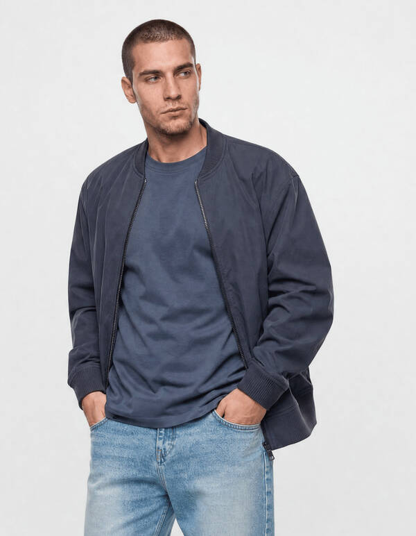Bomberjacke Dunkelgrau SHOEBY MEN