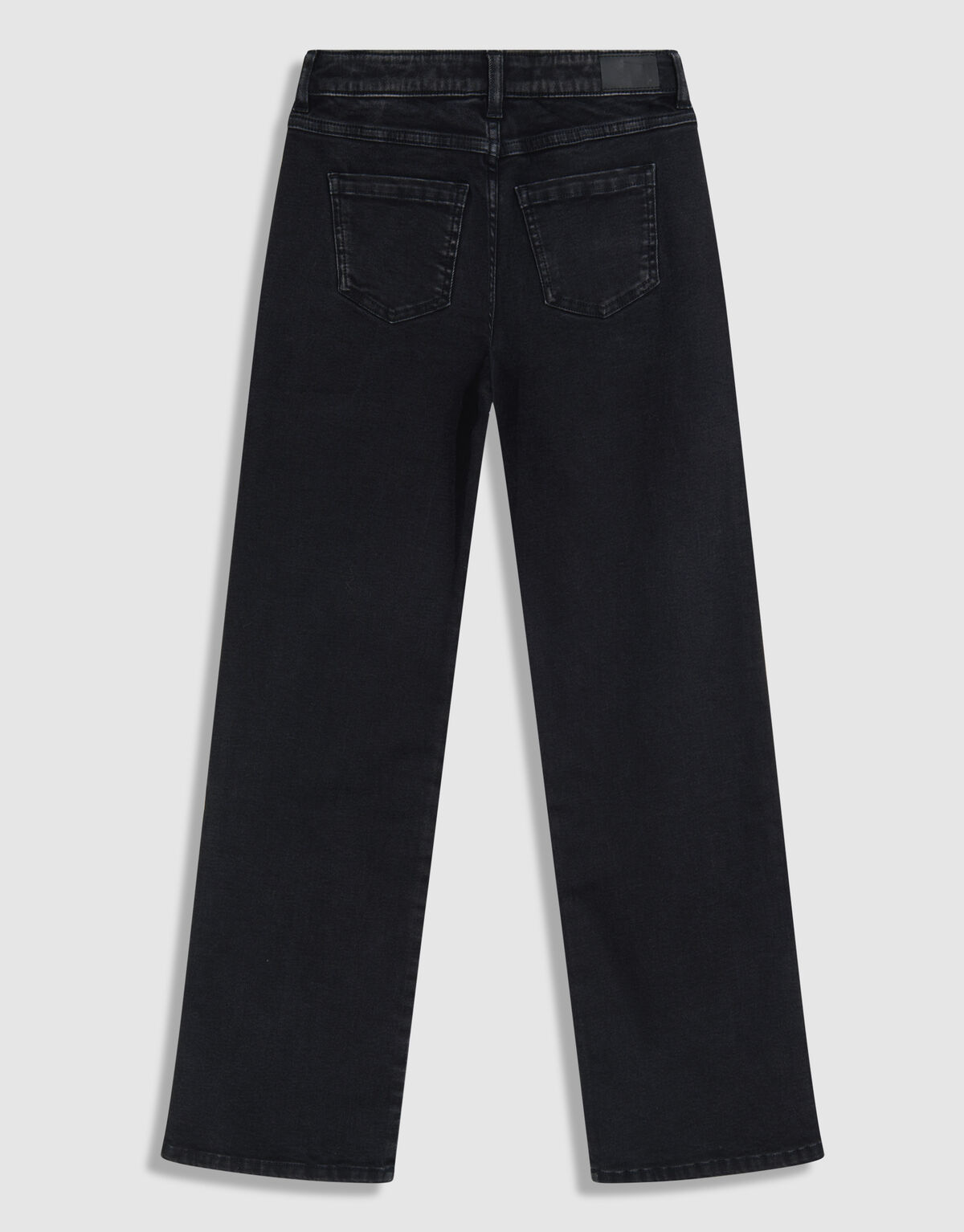 Shiny Heart Gerade Passform Jeans Schwarz SHOEBY GIRLS