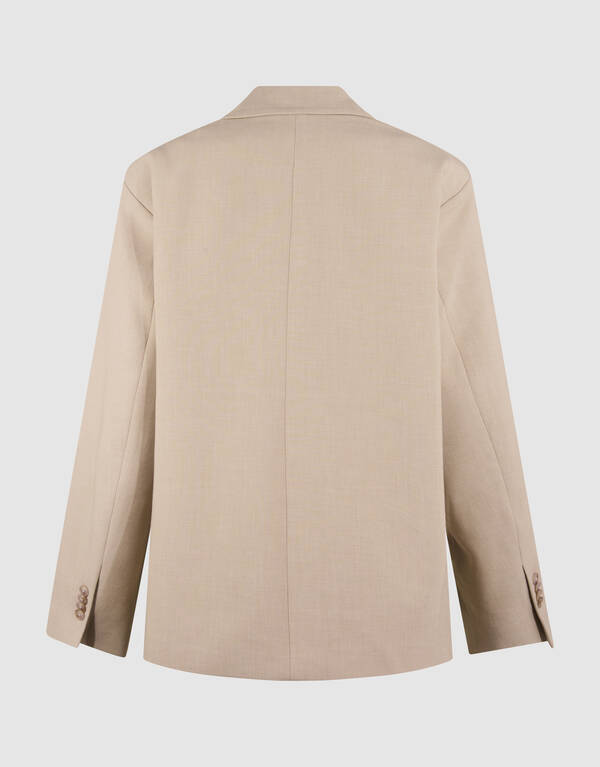 Melange-Blazer Sand SHOEBY WOMEN