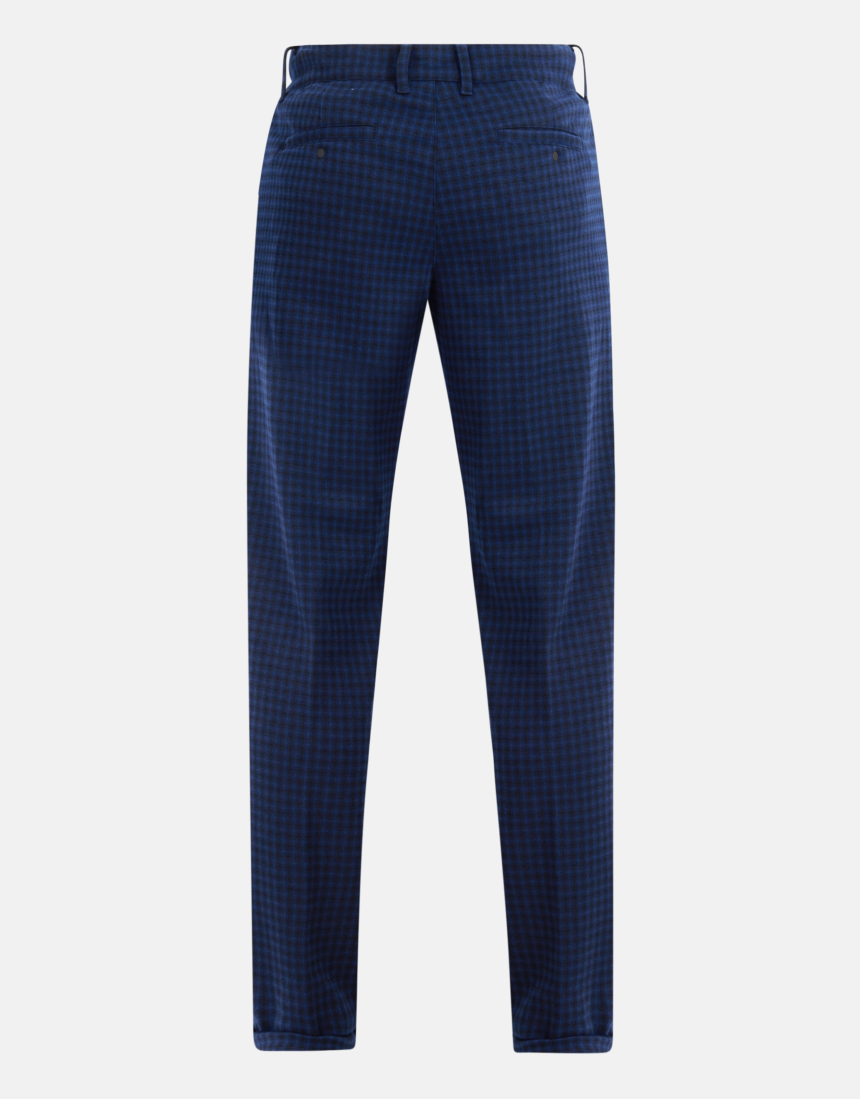 Karo-Hose Dunkelblau SHOEBY MEN