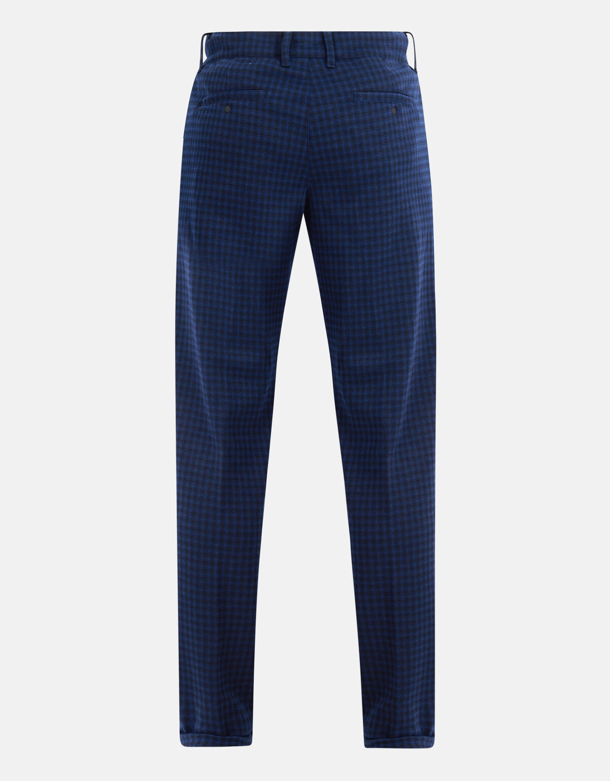 Karo-Hose Dunkelblau SHOEBY MEN