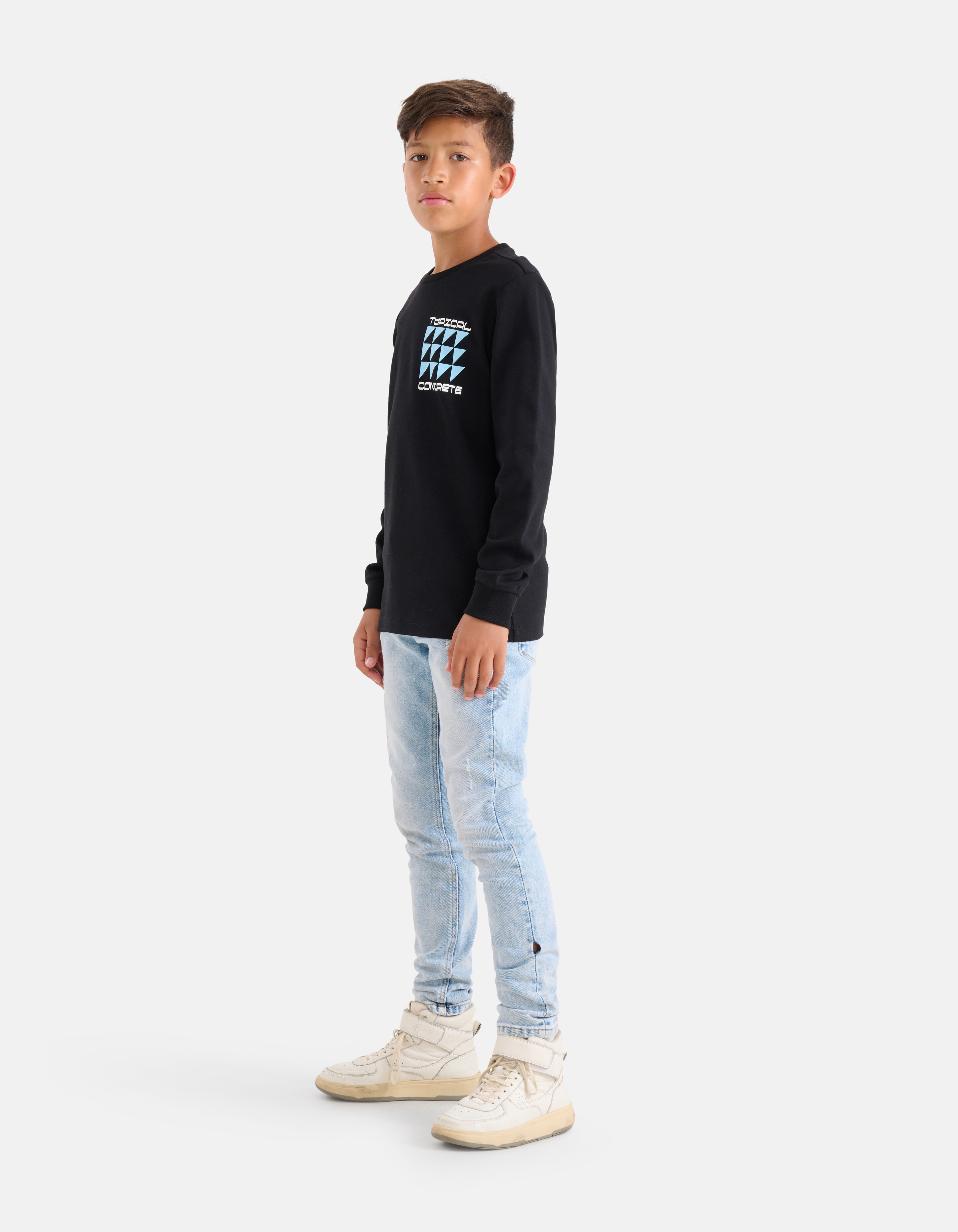 Print-T-Shirt Schwarz SHOEBY BOYS