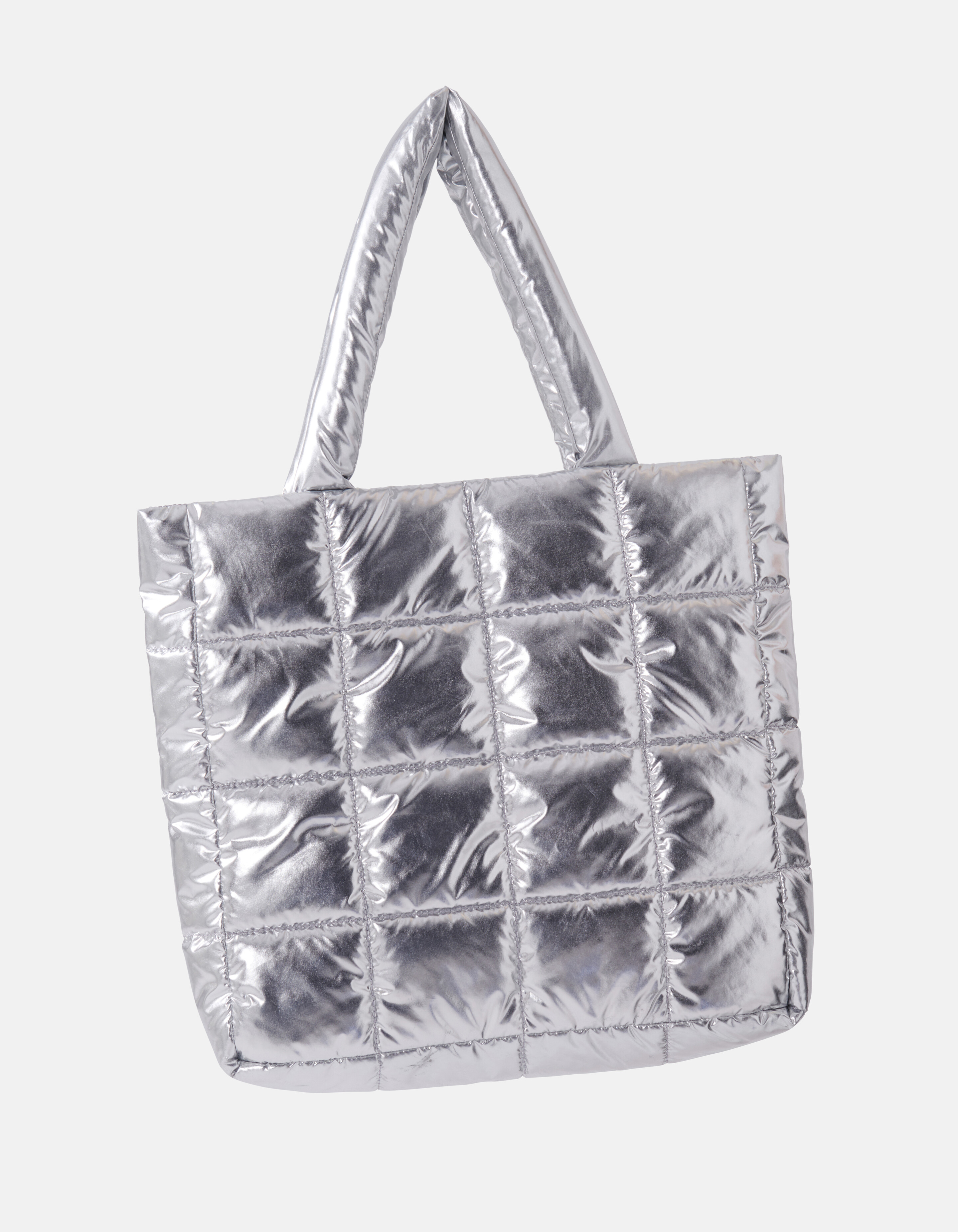 Metallischer Shopper Silber SHOEBY ACCESSOIRES