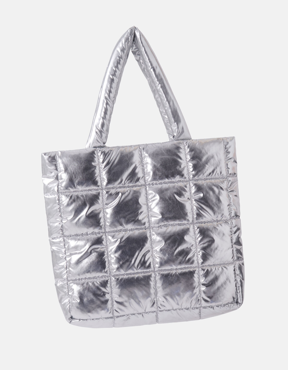 Metallischer Shopper Silber SHOEBY ACCESSOIRES