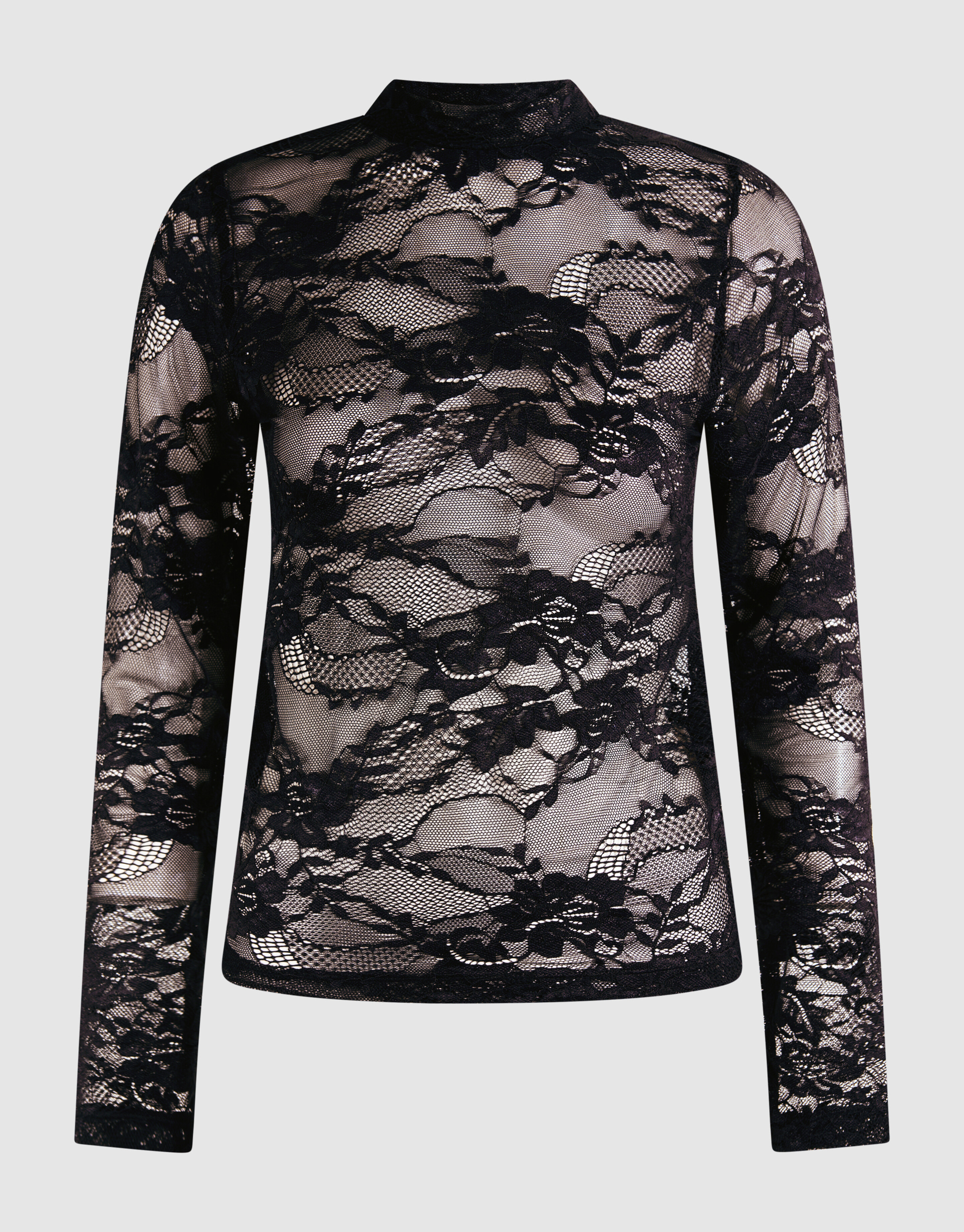 Kanten Top Zwart SHOEBY WOMEN