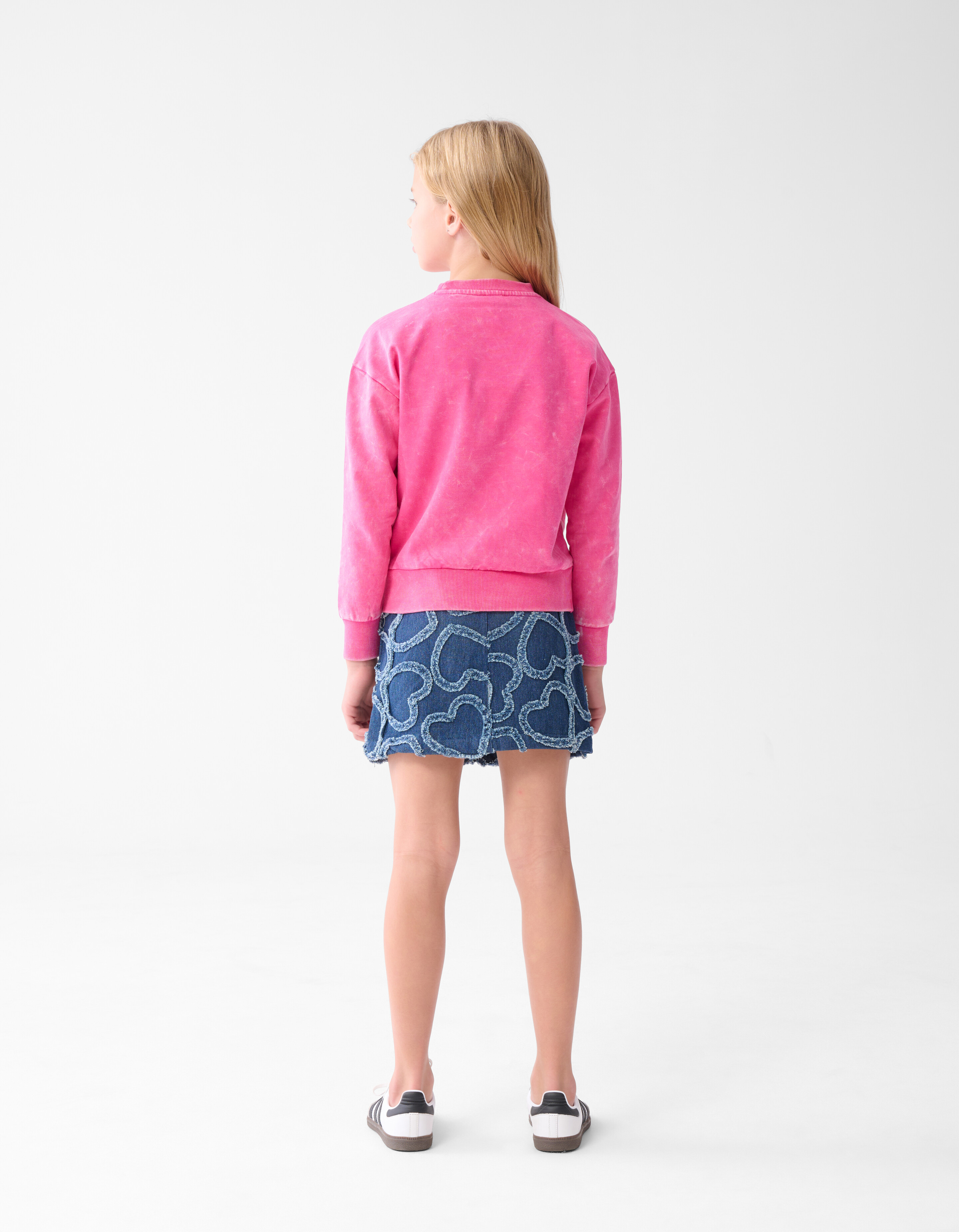Blumen-Pullover Rosa SHOEBY GIRLS