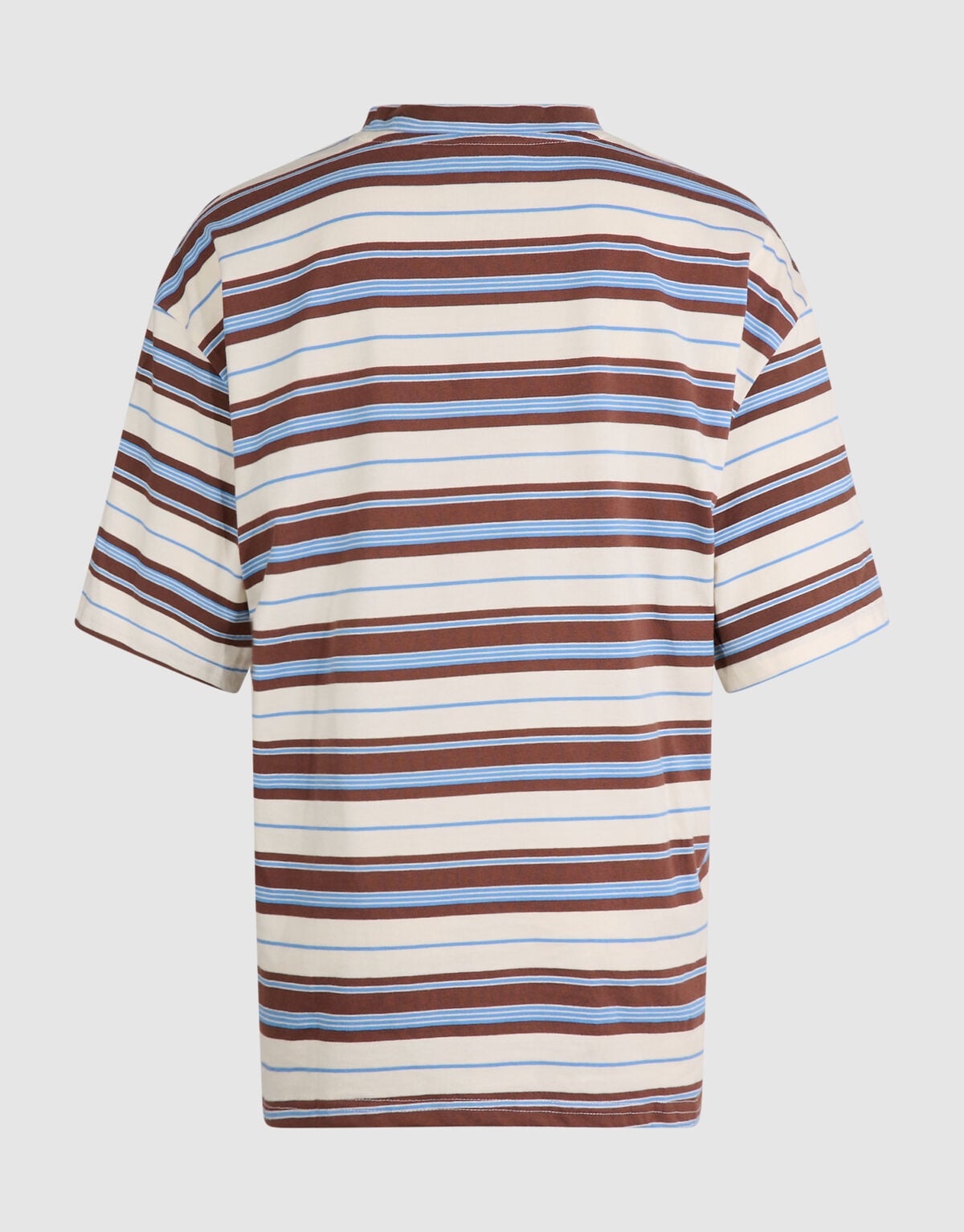 Gestreiftes T-Shirt mit Schal Gebrochenes Wei&szlig;/Sch SHOEBY WOMEN