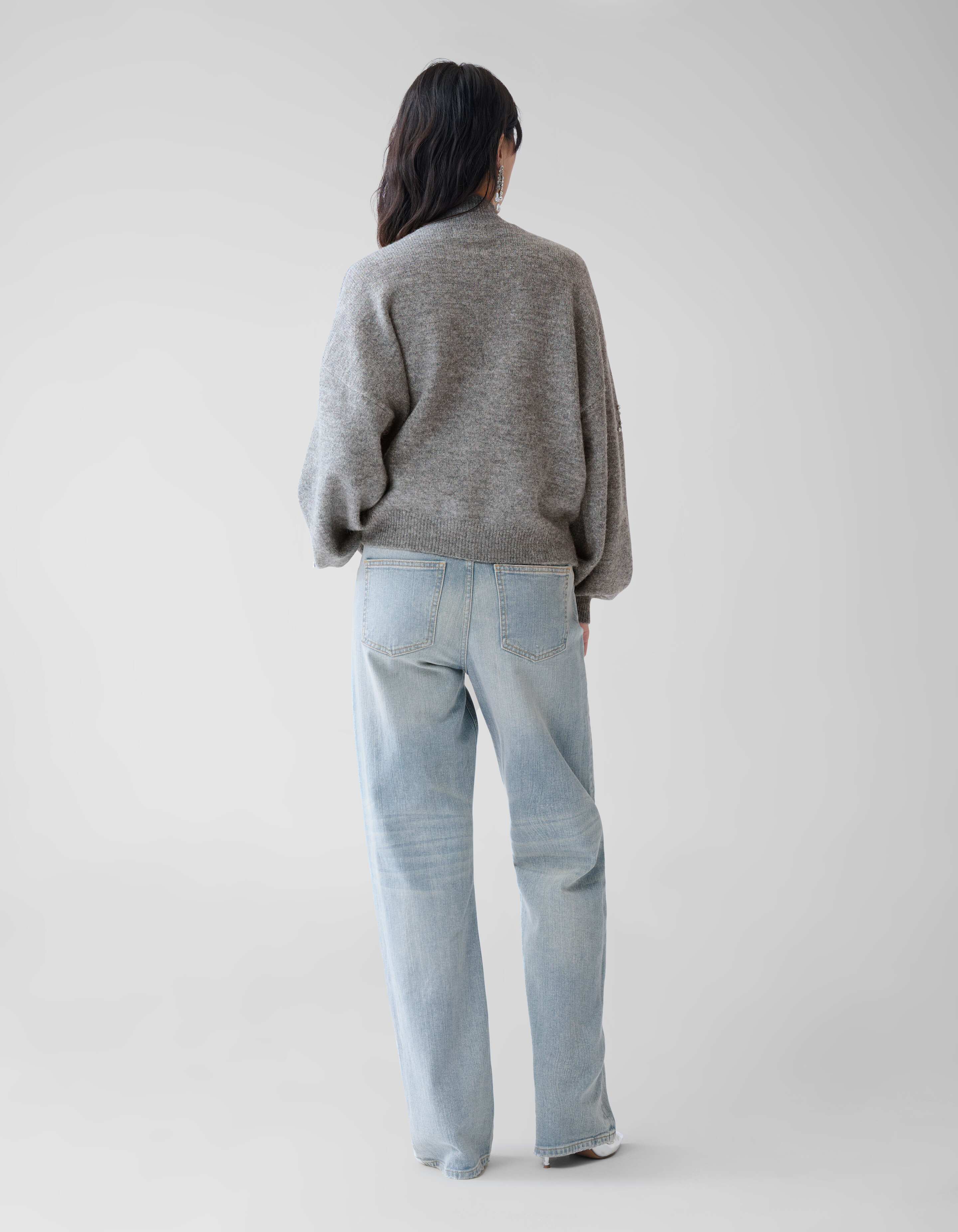 Verzierter Pullover Grau By Fred SHOEBY WOMEN