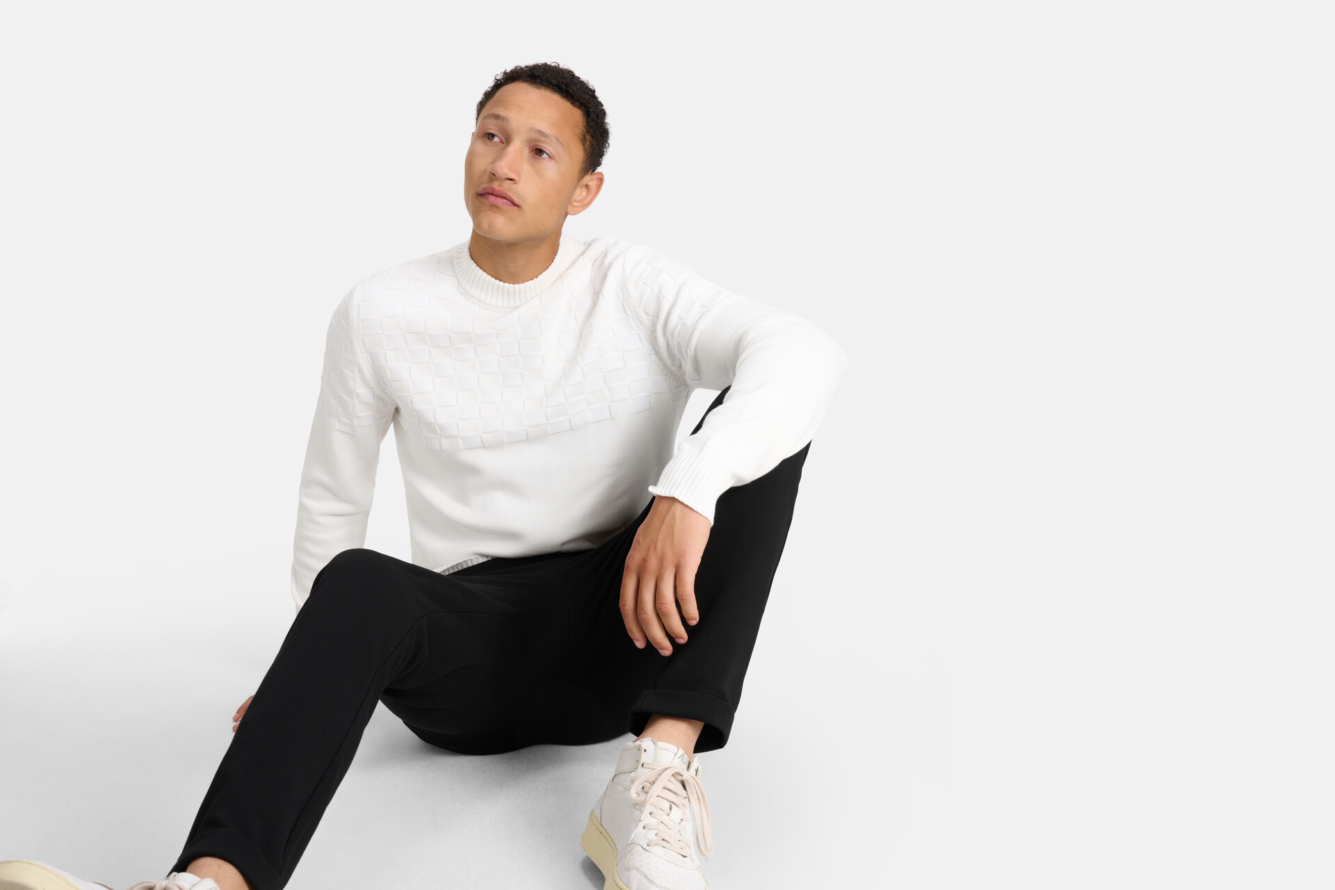 Pullover Weiß SHOEBY MEN