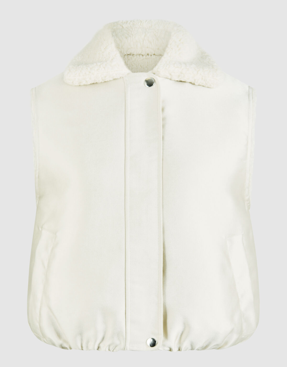 Wendbare Weste in gebrochenem Weiß von Fred SHOEBY WOMEN