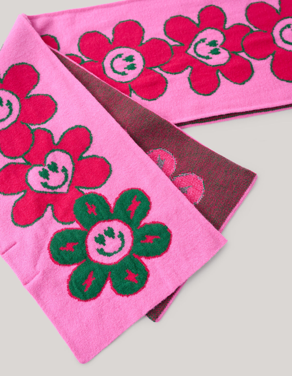 Jacquard-Schal Rosa SHOEBY ACCESSOIRES