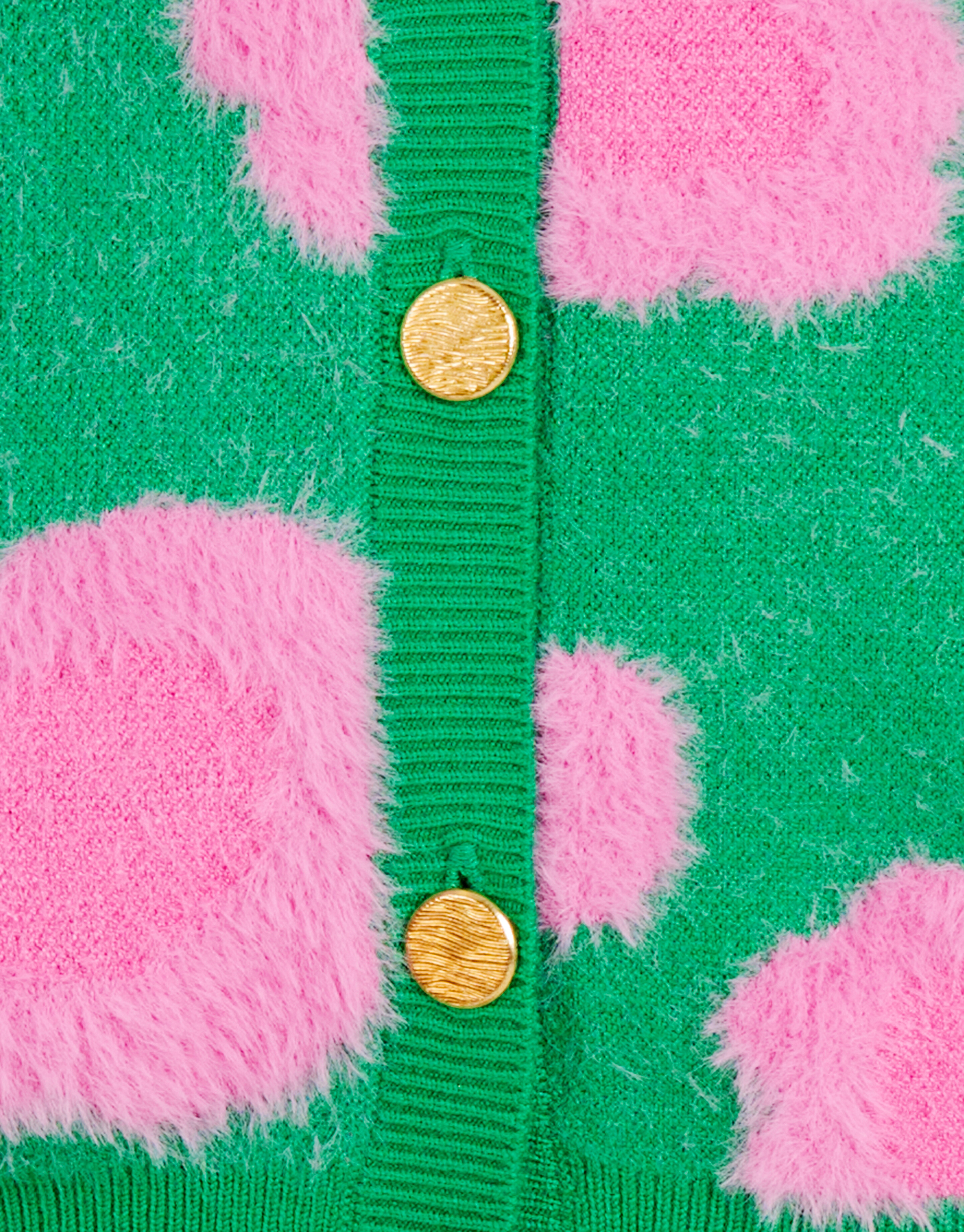 Cardigan mit Blumendruck Grün SHOEBY GIRLS