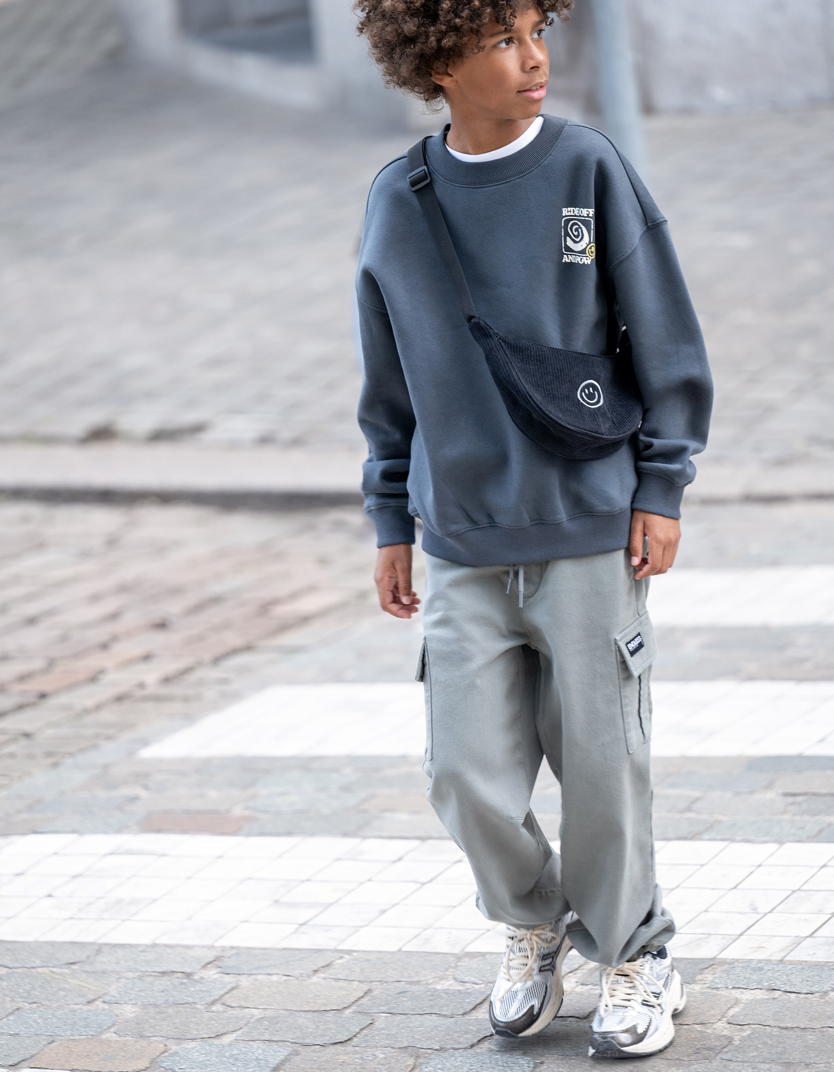 Lässige Jogging Cargo-Hose Khaki SHOEBY BOYS