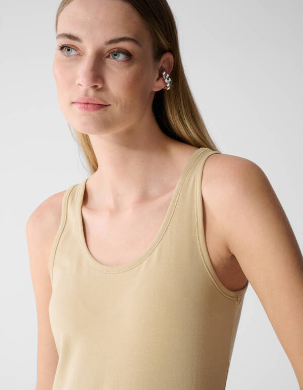 Basic Top Beige SHOEBY WOMEN