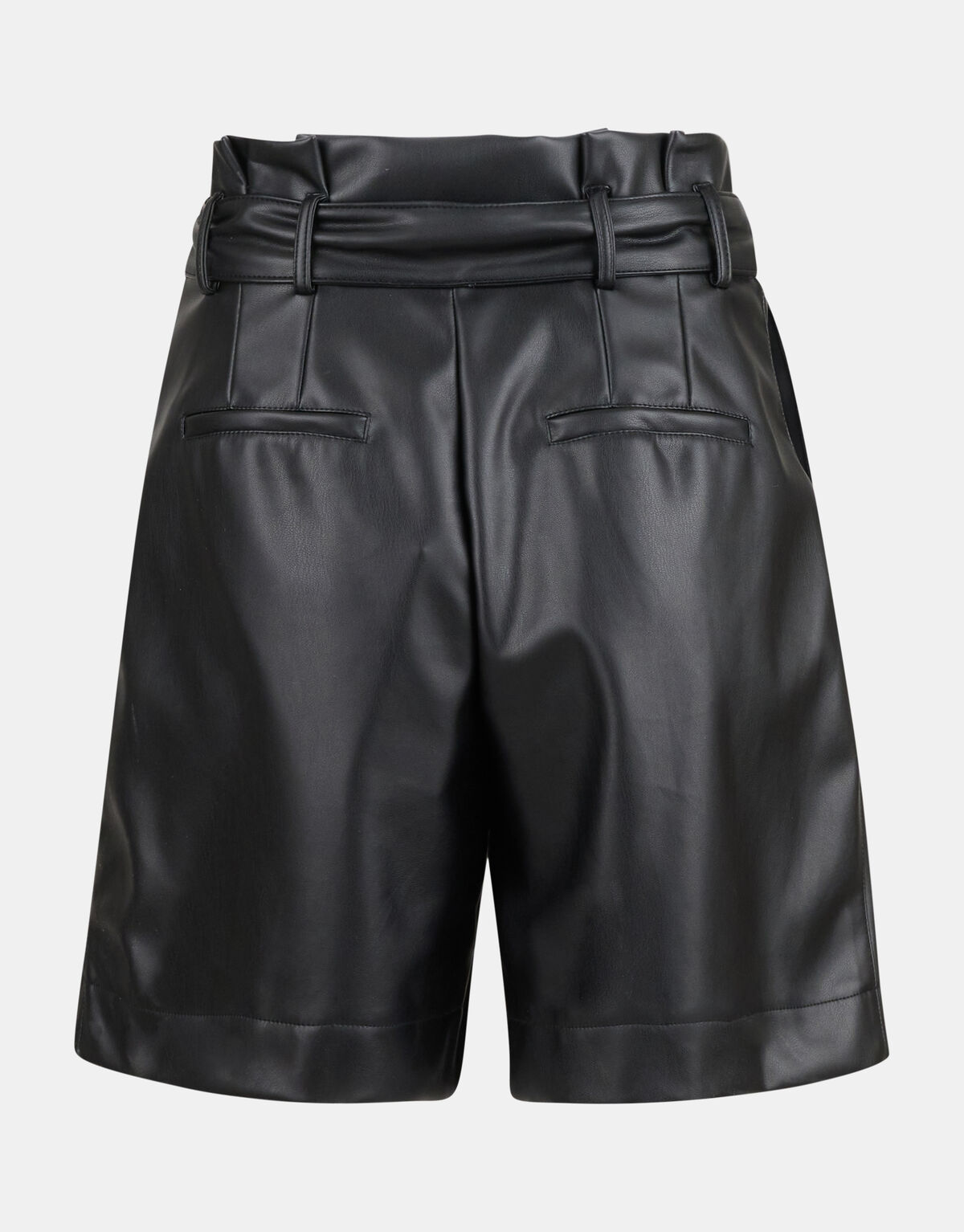 Vegane Leder Paperbag Shorts EKSEPT