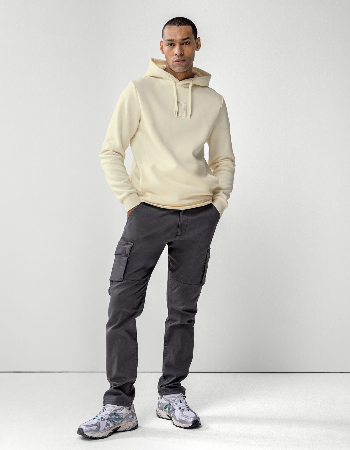 Hoodie mit Stickerei Off White SHOEBY MEN