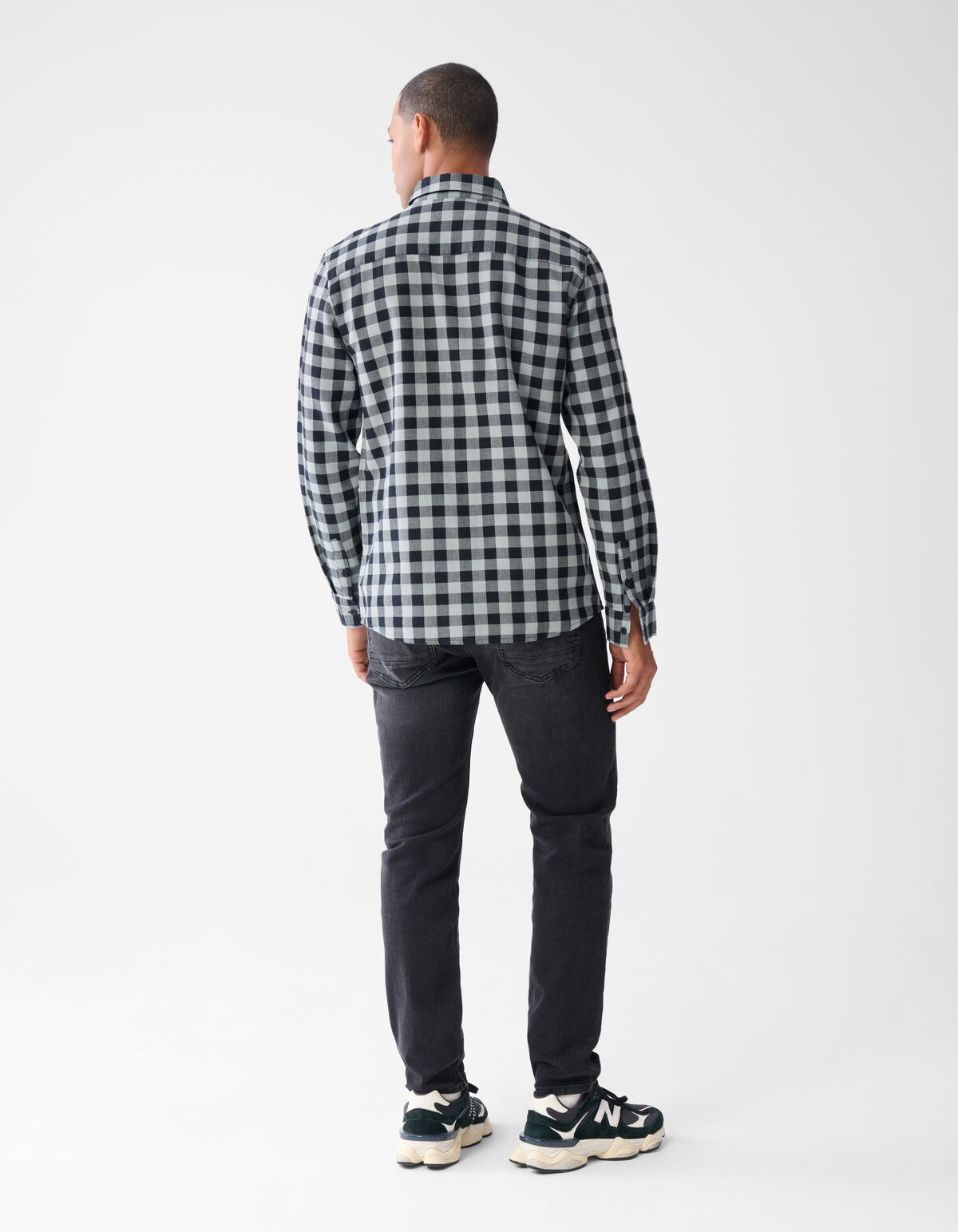 Blocked Shirt Schwarz SHOEBY MEN