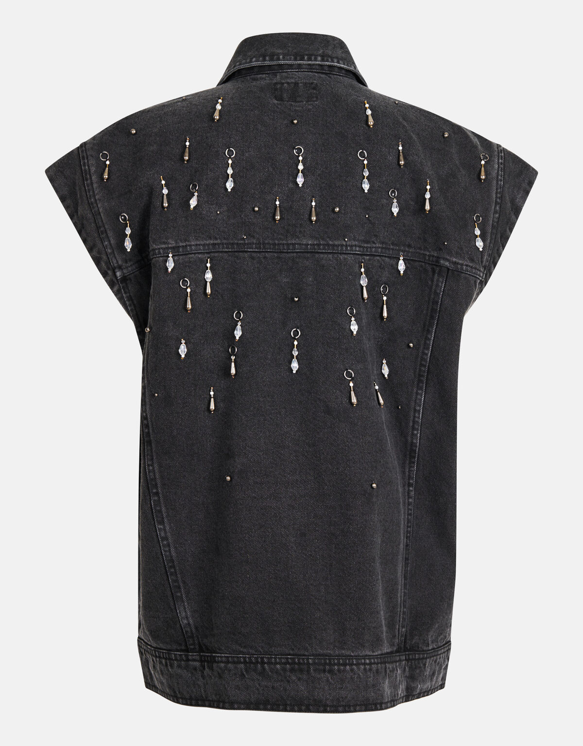 Rocky Denim Gilet Grau SHOEBY WOMEN