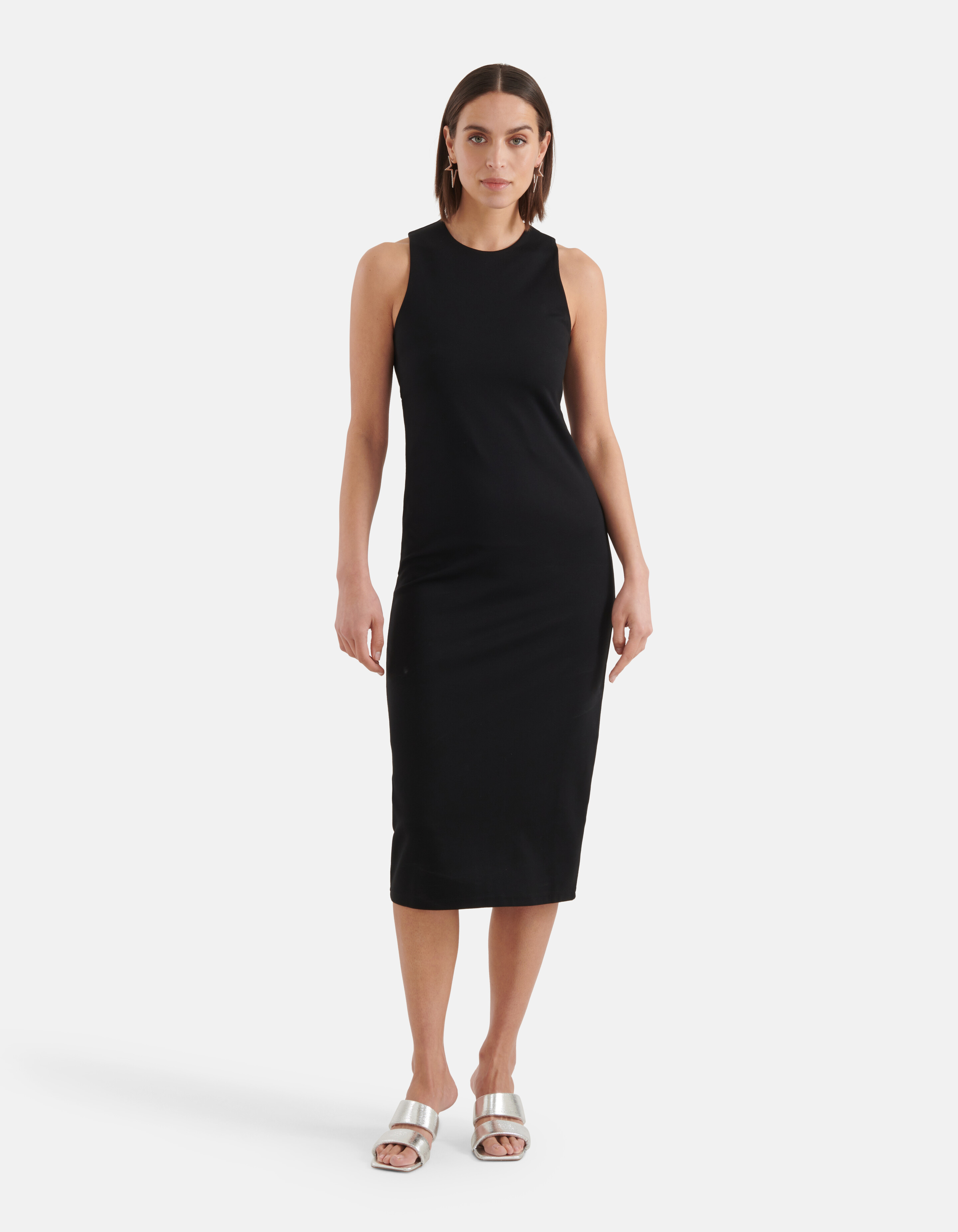 Midikleid Schwarz SHOEBY WOMEN