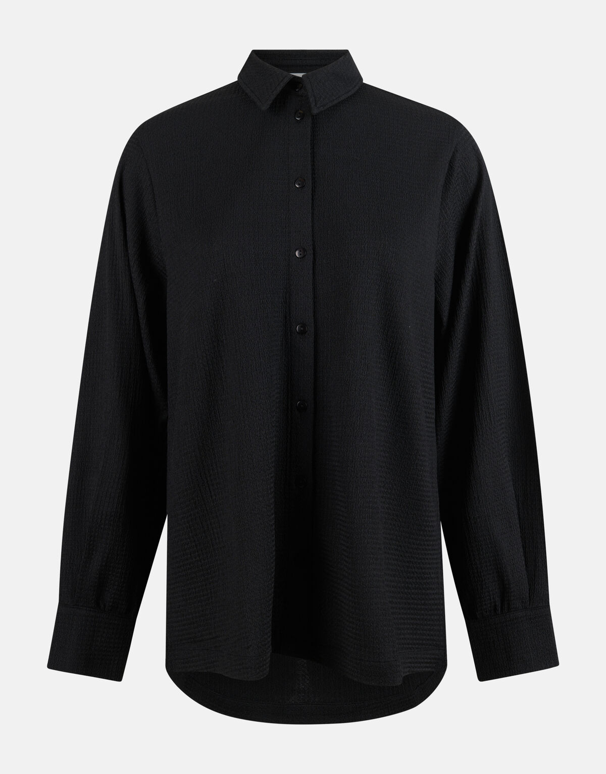 Crinkle Blouse Zwart SHOEBY WOMEN