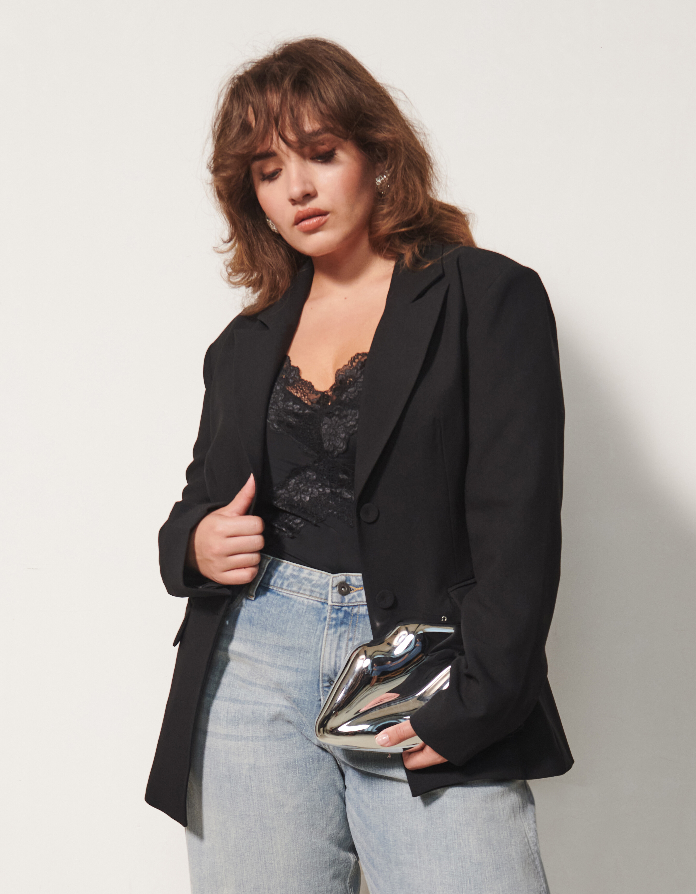 Maßgeschneiderter Blazer Schwarz von Fred SHOEBY WOMEN