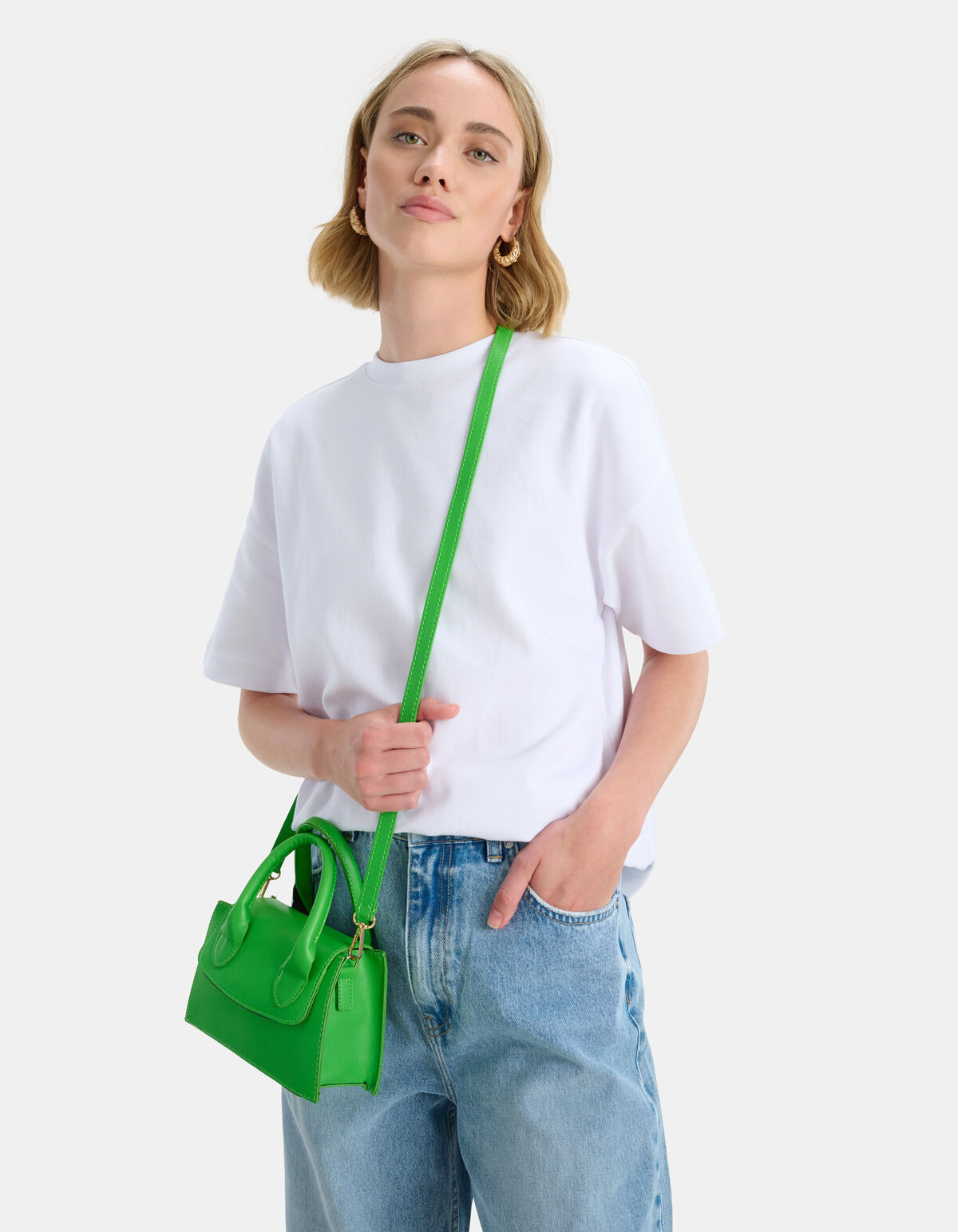 Gr&uuml;ne Tasche SHOEBY ACCESSOIRES