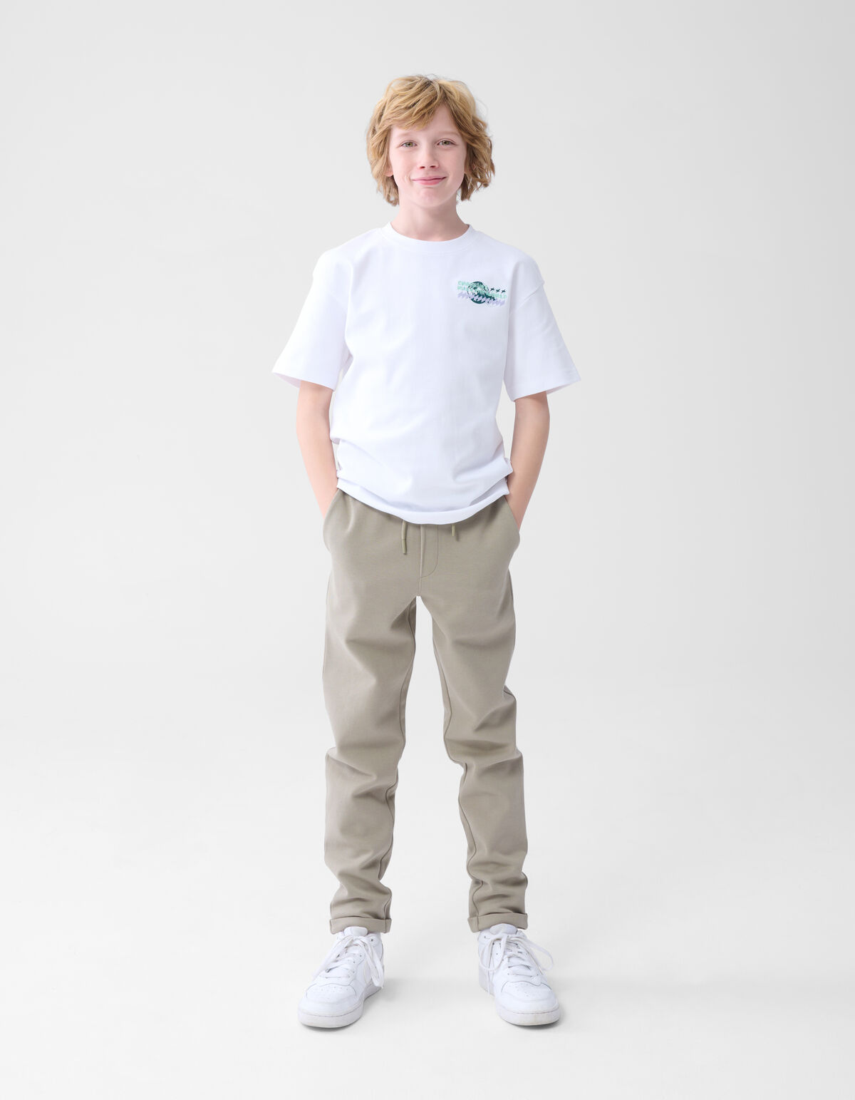 Piqué-Hose Sand SHOEBY BOYS