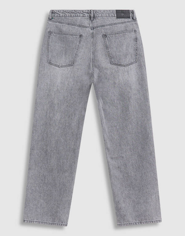 Baggy Fit Jeans Lichtgrijs L34 SHOEBY MEN