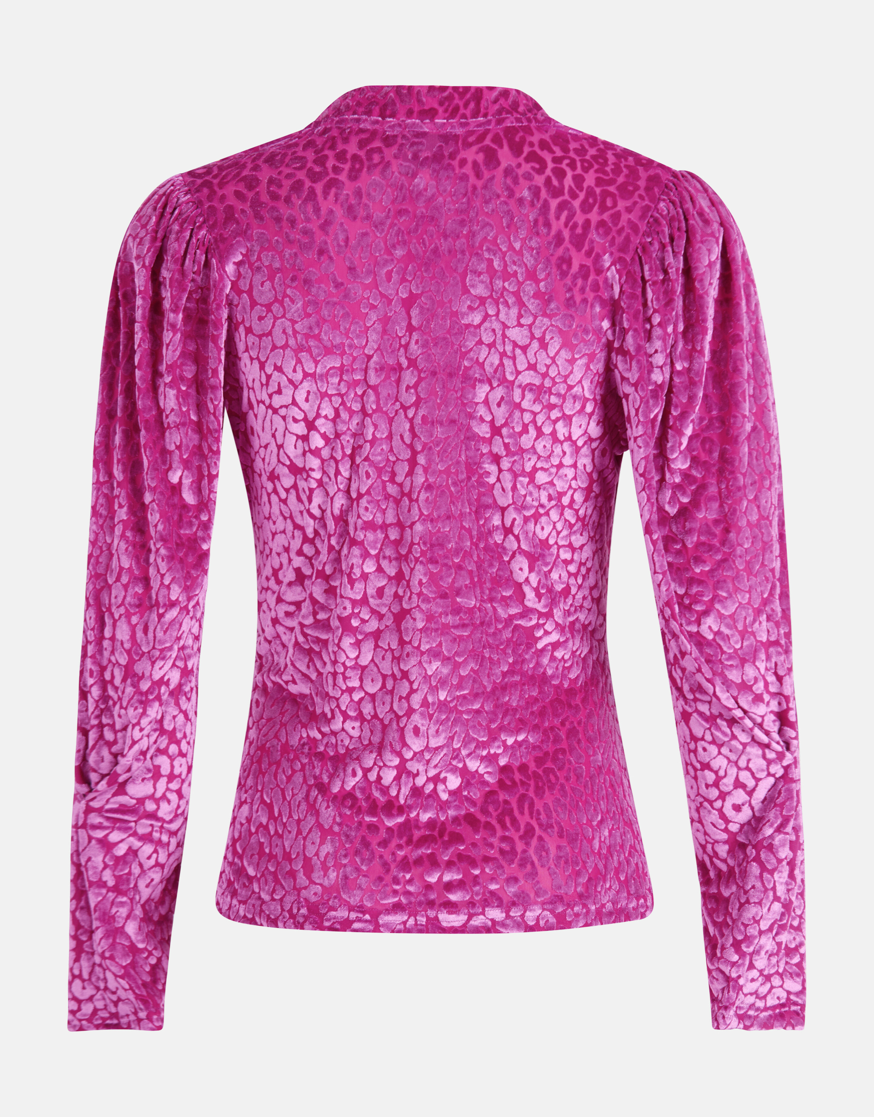 Samt Mesh Top Lila SHOEBY WOMEN
