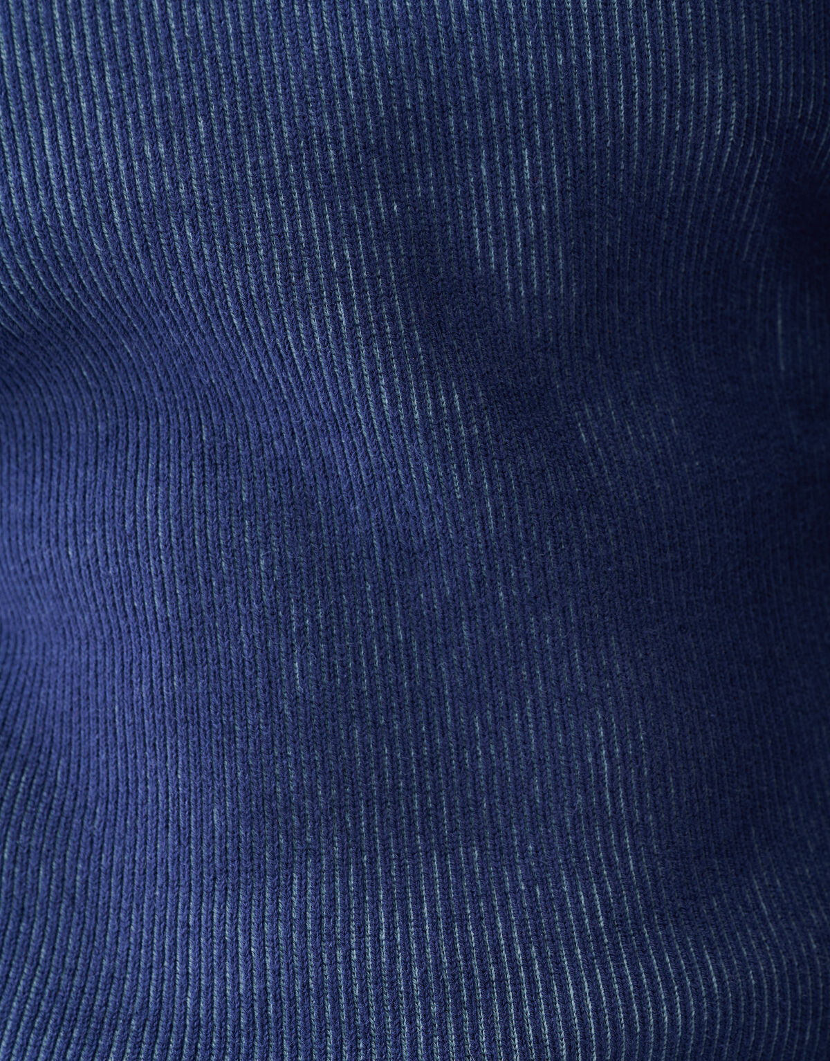 Rib Trui Donkerblauw SHOEBY MEN